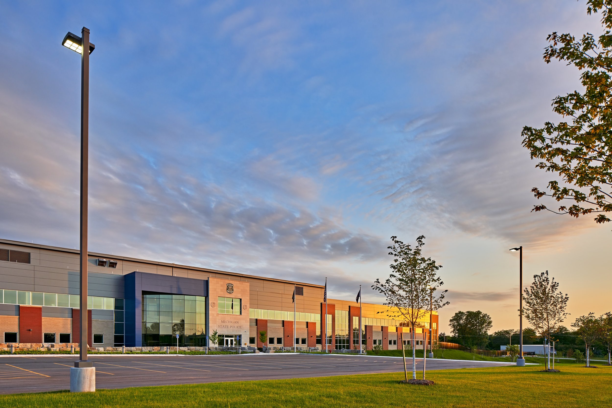 密歇根州警察整合项目丨美国大急流城丨Hobbs+Black Architects-18
