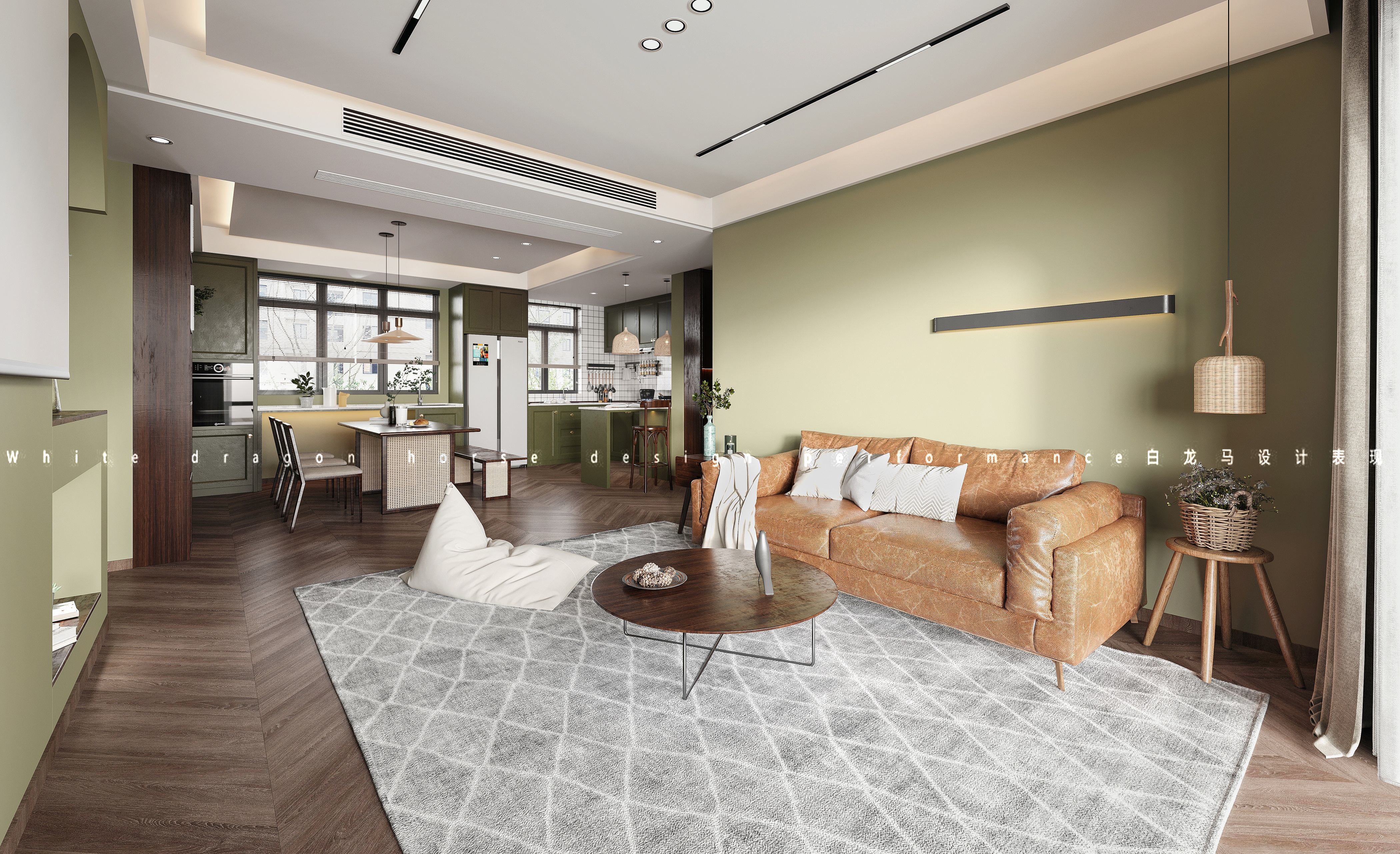 现代田园——白龙马效果图-9