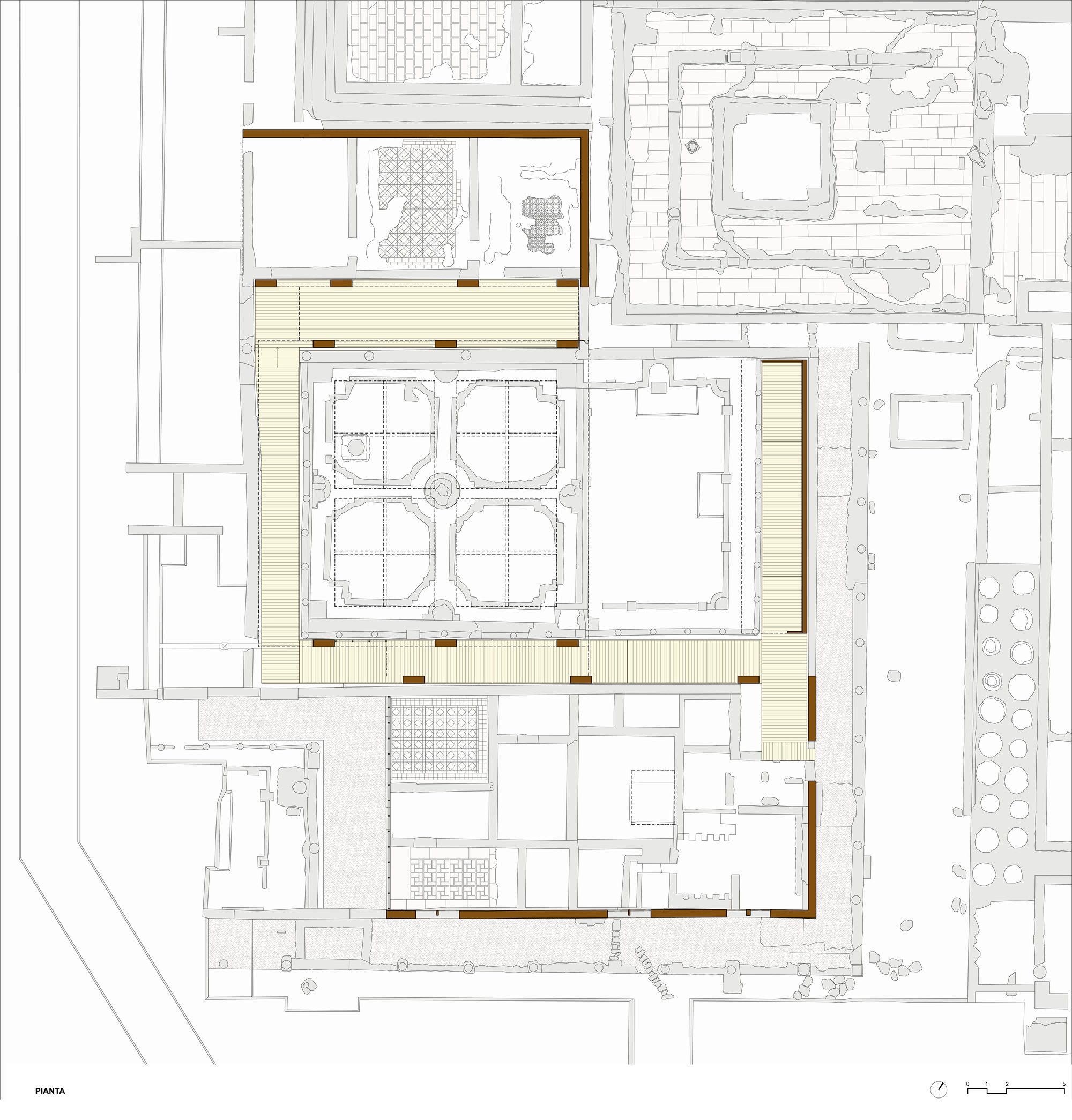 Domus Affreschi 考古建筑覆盖项目丨意大利丨LDArchitects-18
