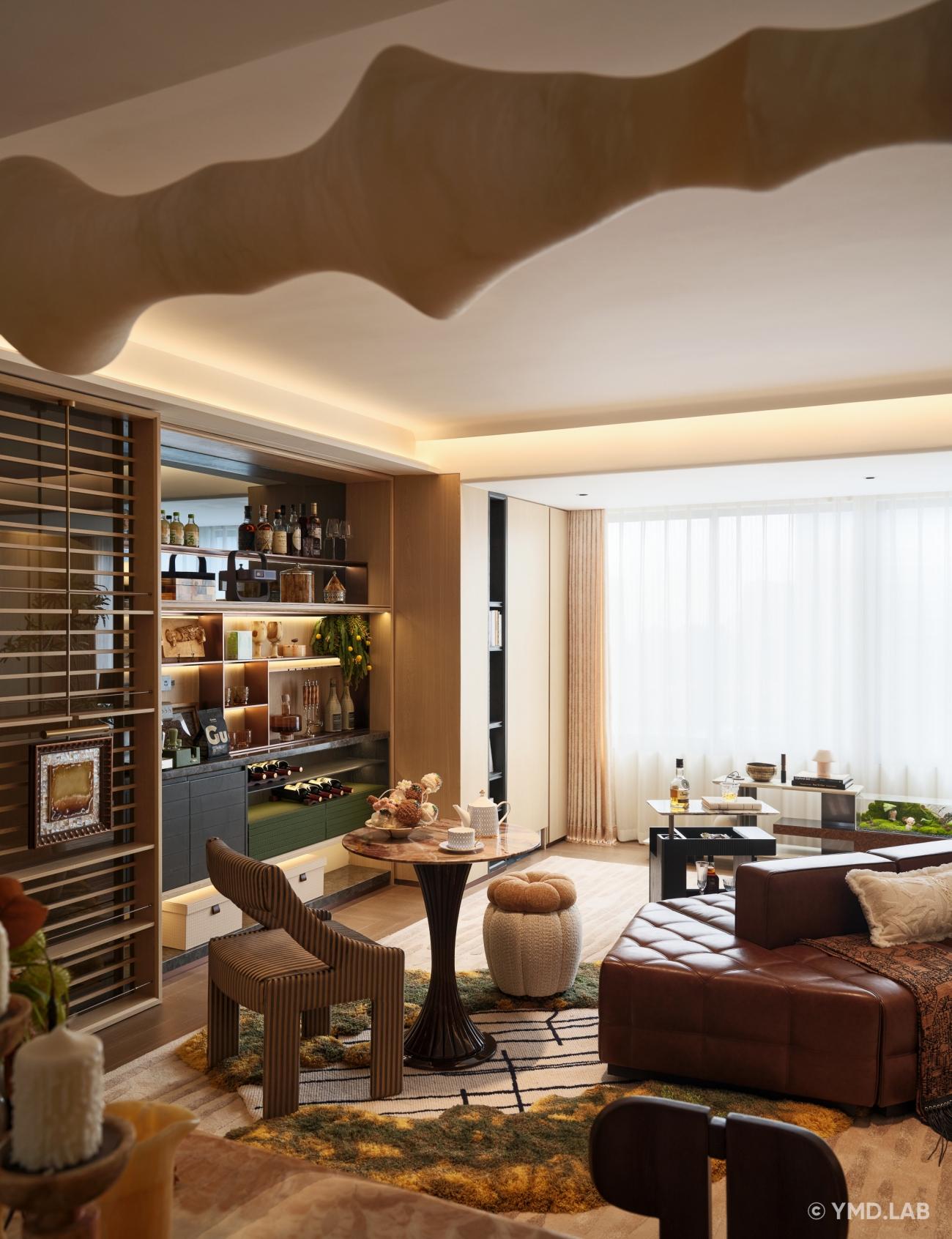 招商奥体公园115㎡样板间丨中国合肥丨岳蒙设计-2