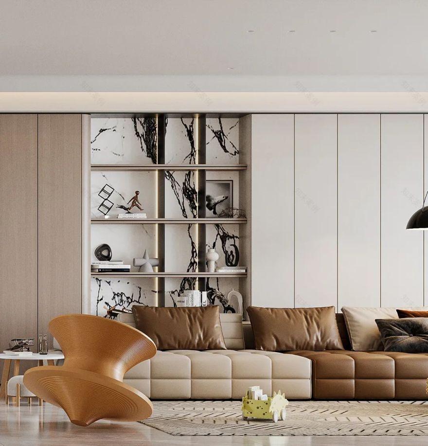 永安新作丨天健天骄北庐266㎡【似水写意,流年絮语】-41