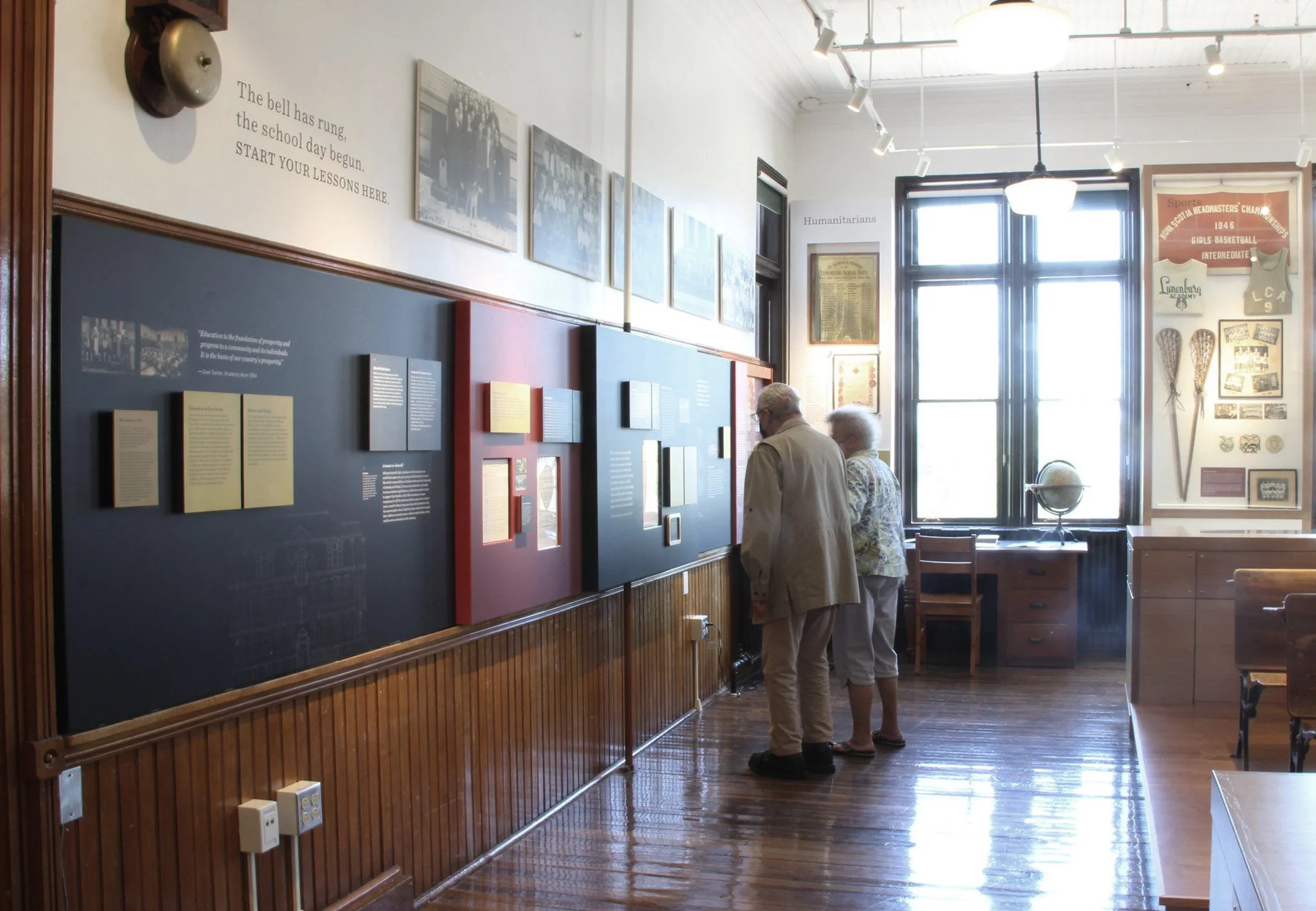 Lunenburg Academy Heritage Classroom Exhibit — Fathom-18