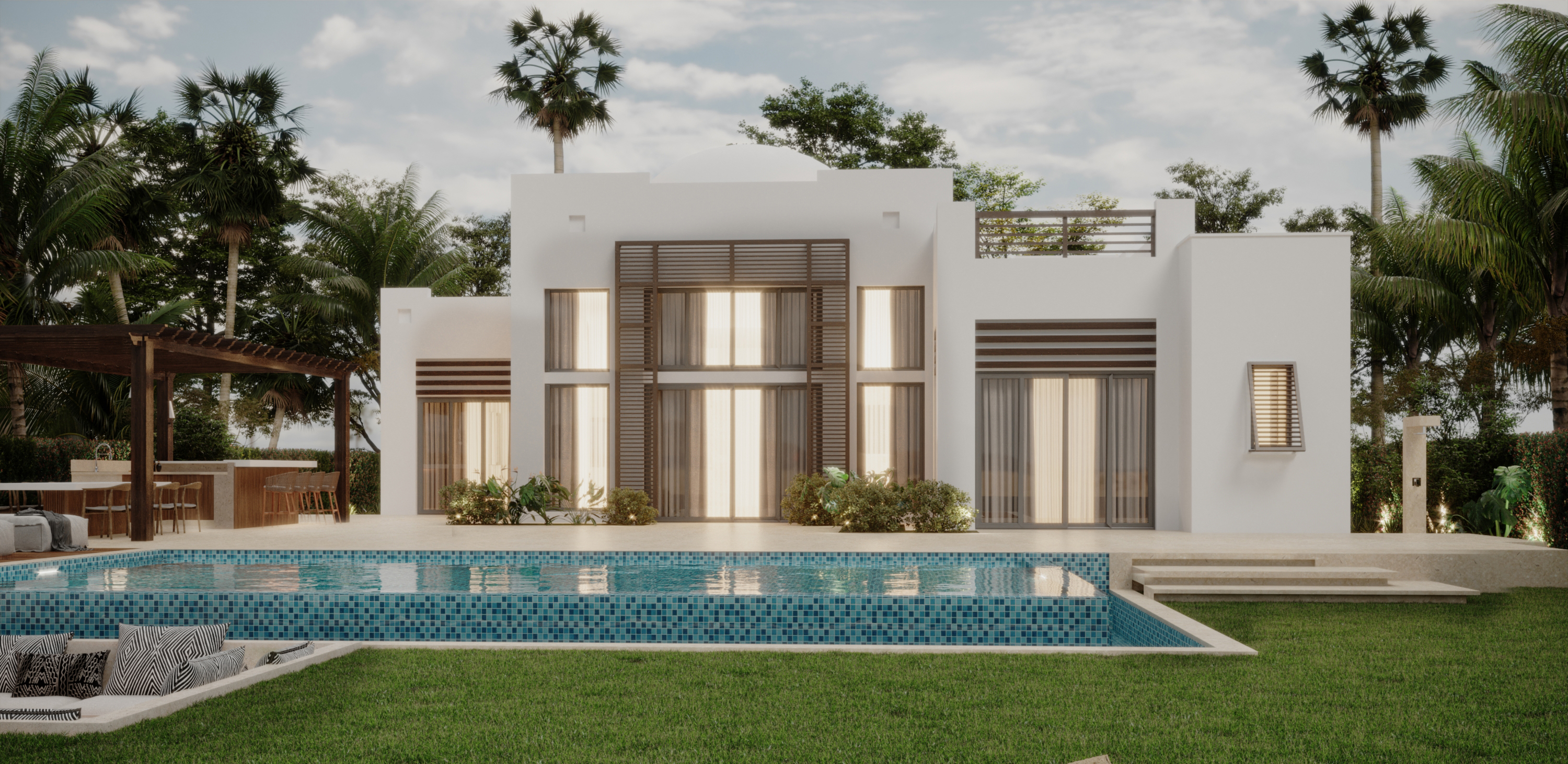 梦幻居家度假后院丨Diaa Ragab Innovations-3