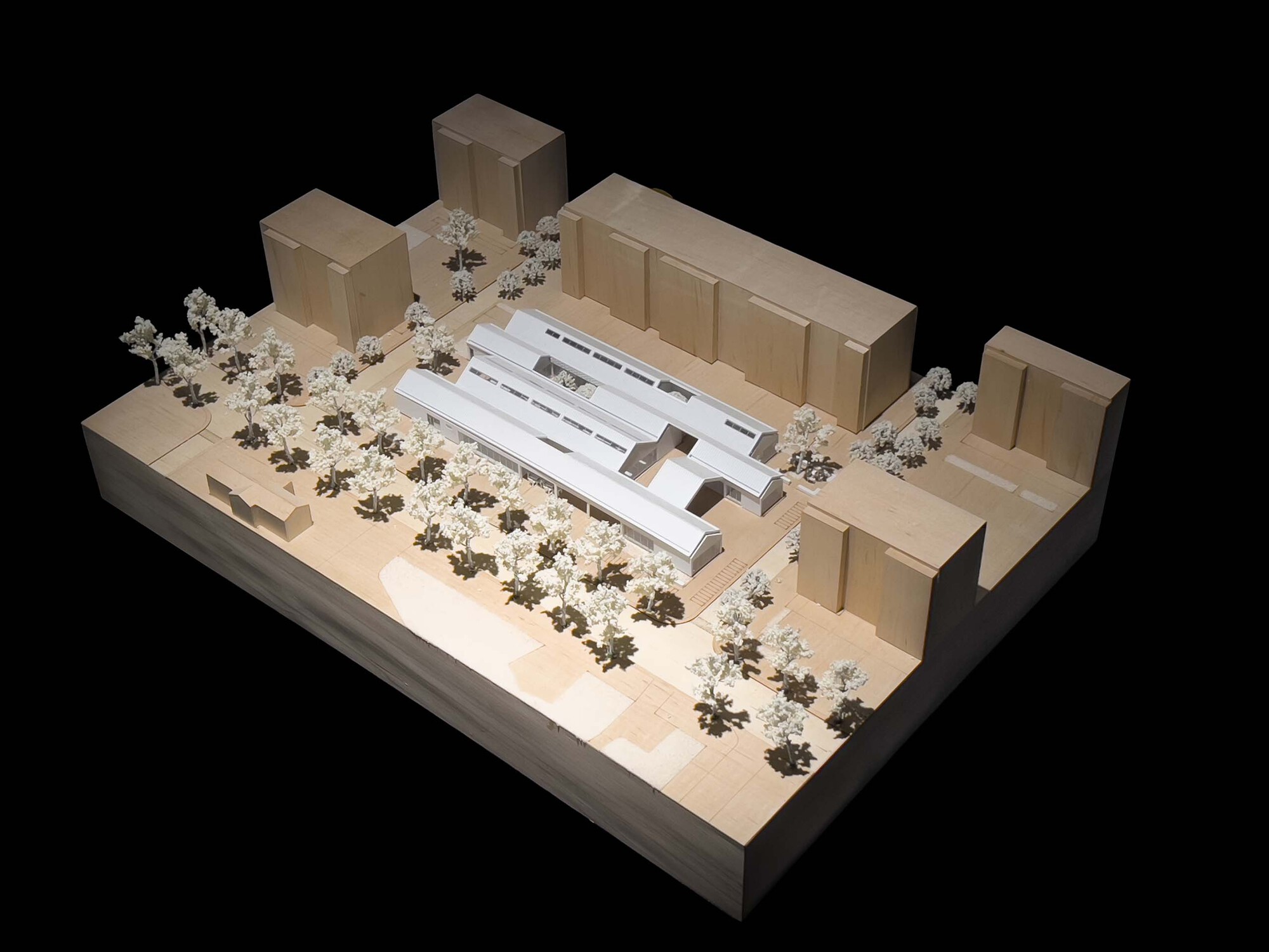 大屋顶下的庭院市场丨中国北京丨BIAD-44