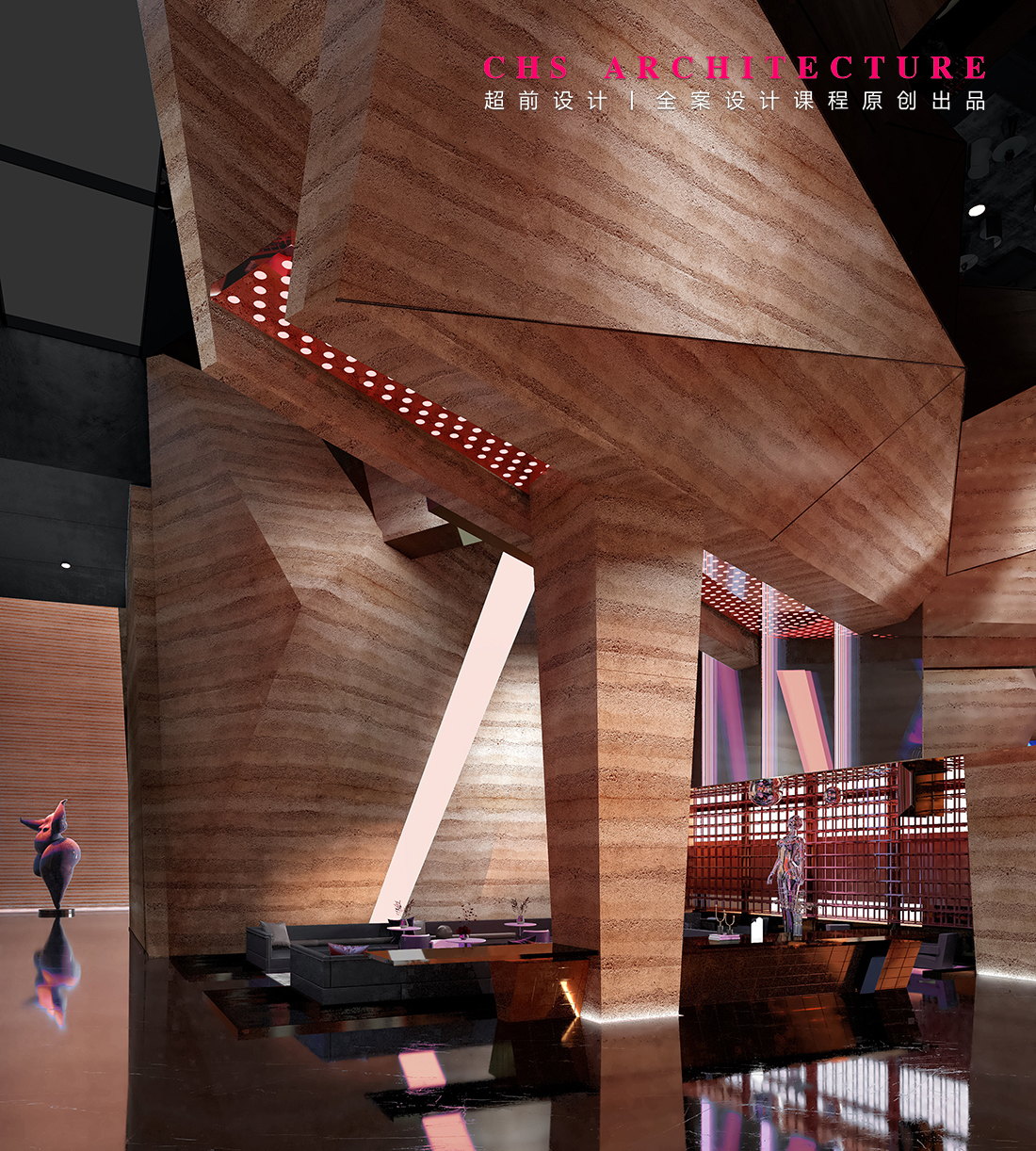 几何时空 · W酒店原创方案设计丨CHS ARCHITECTURE-19