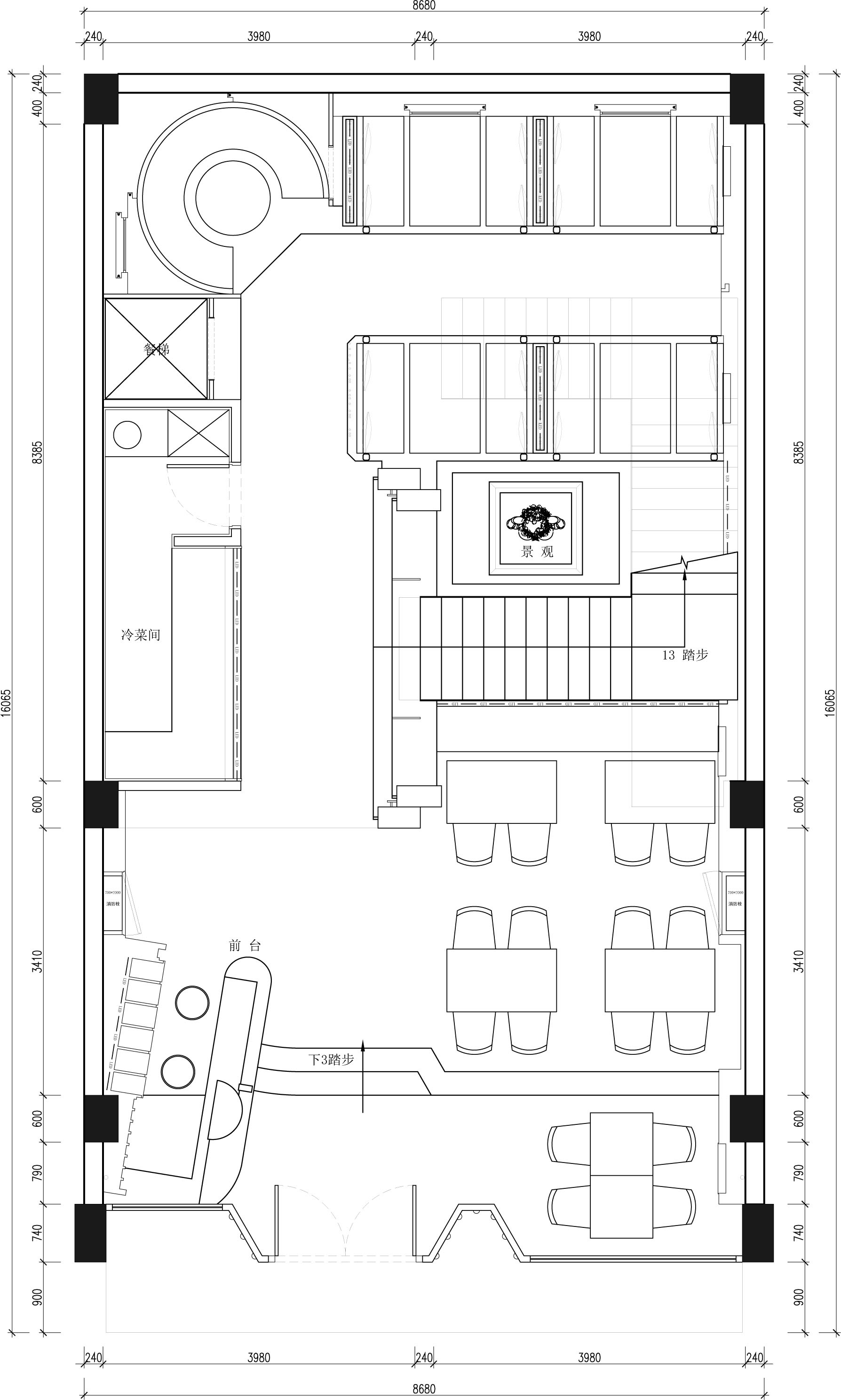 小淮潮餐厅丨中国淮安丨泽元三舍空间规划事务所-46