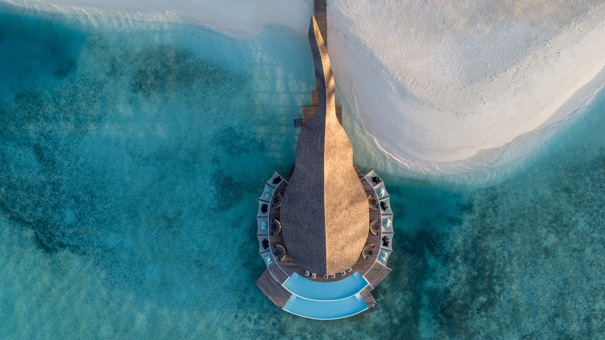 水上竹餐厅丨马尔代夫丨Atelier Nomadic-14