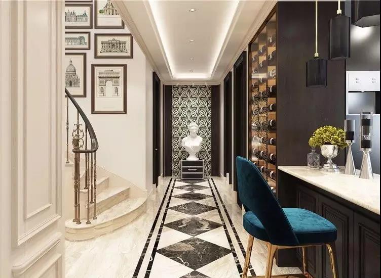 简欧遇上轻奢，打造精致典雅居住空间-6