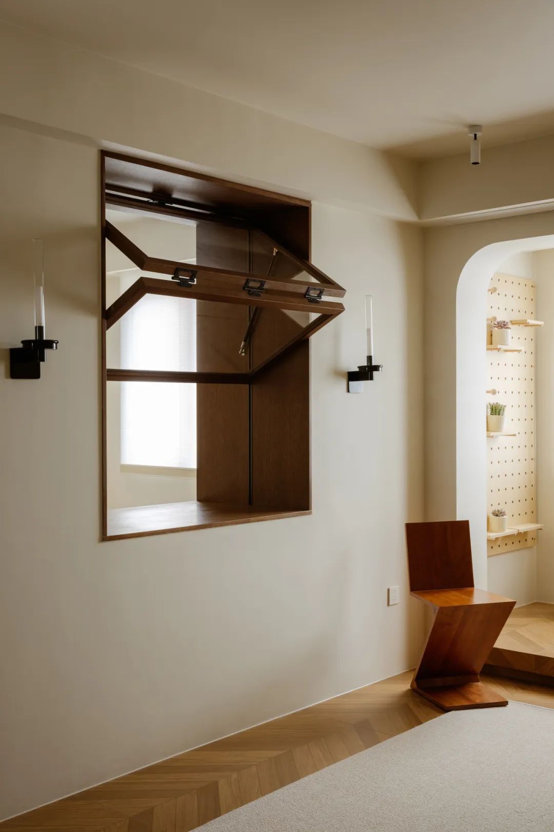 实景落地｜72㎡极简轻法式的家，小户型也能住出平层感-27