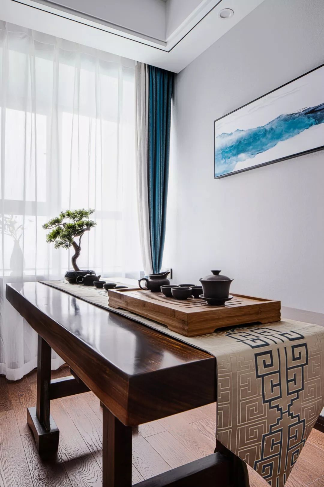 素锦年华 | 新中式公寓设计,品味东方禅意-20