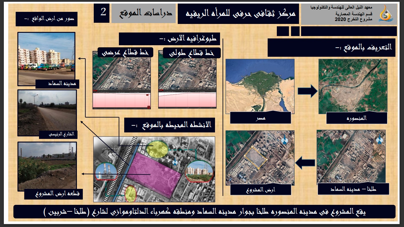 Graduation project(Craft center) 2020-1