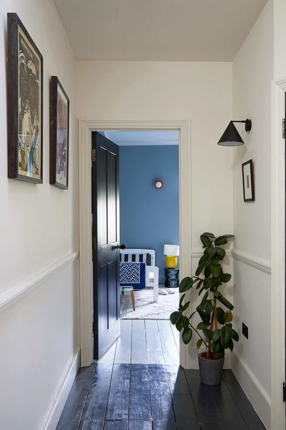 伦敦时尚温馨家庭住宅设计-32