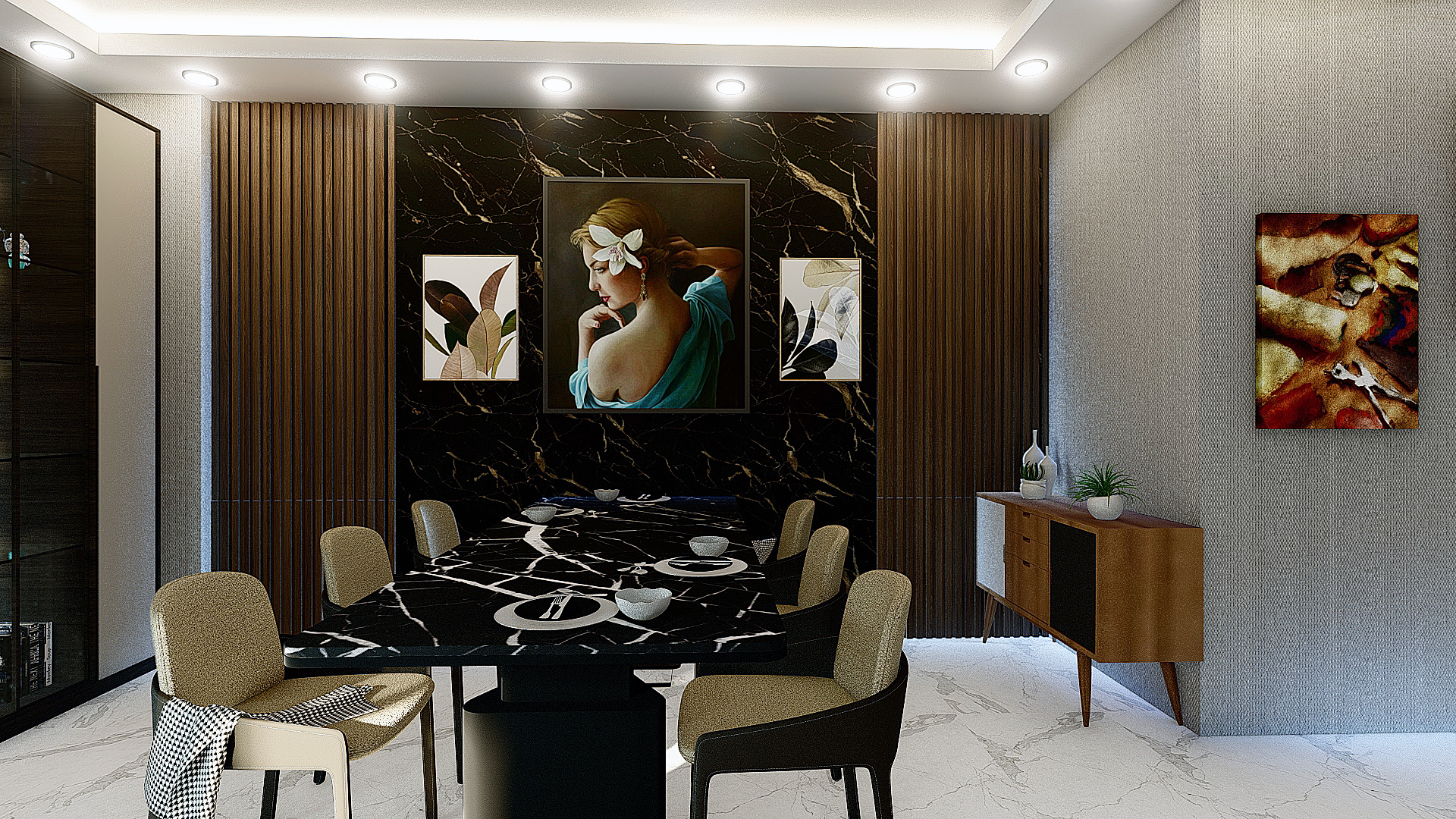 ريسبشن لفيللا دوبلكس بمصر-2