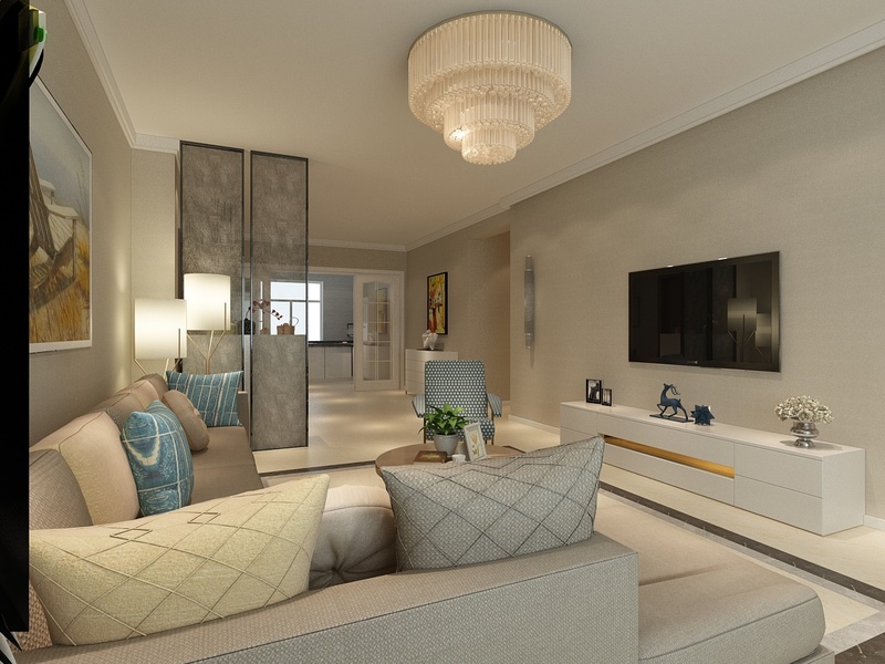 林昌天铂现代风格家居设计-4