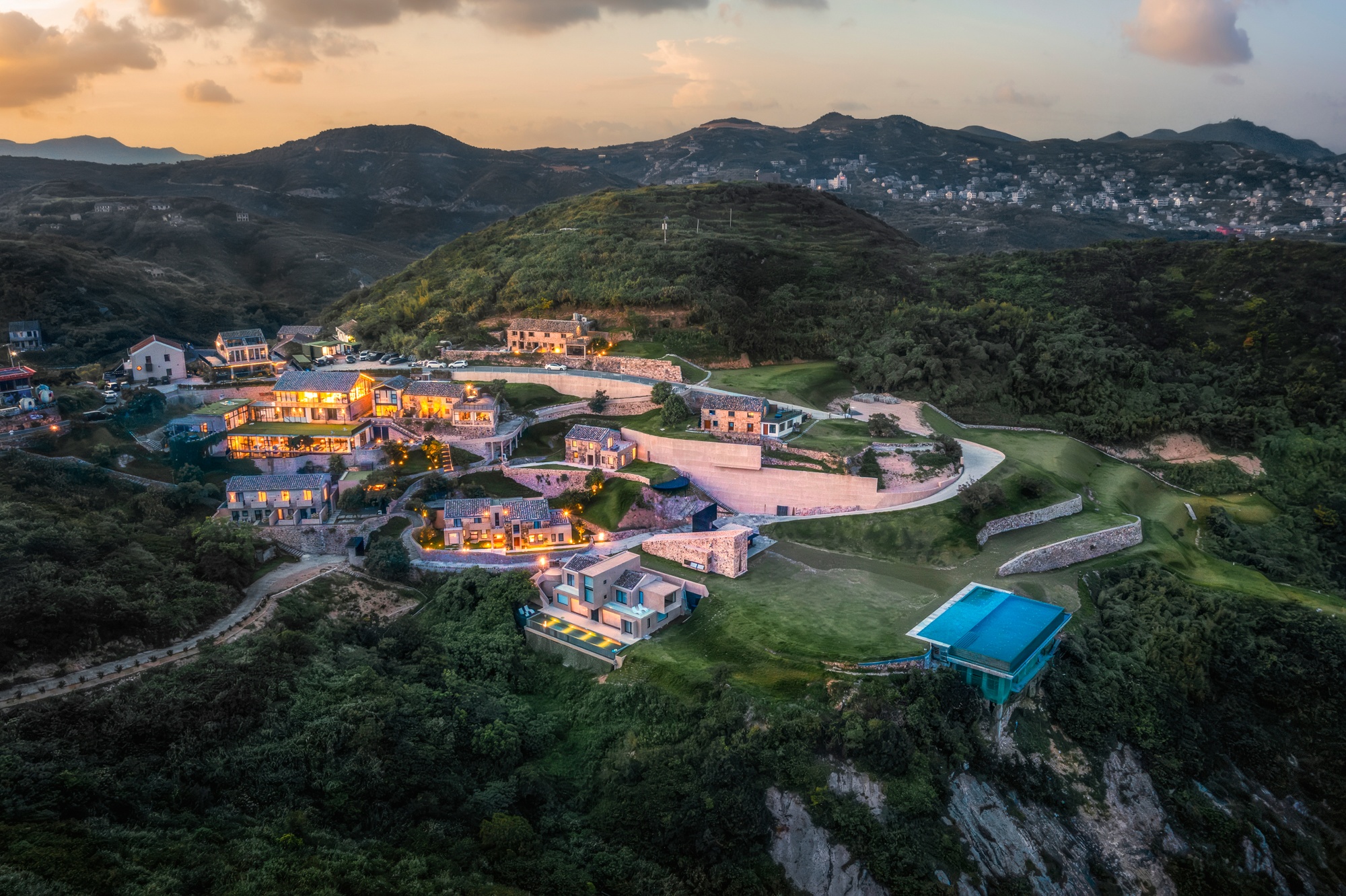 奢野既来丨中国台州丨大墨空间设计-3