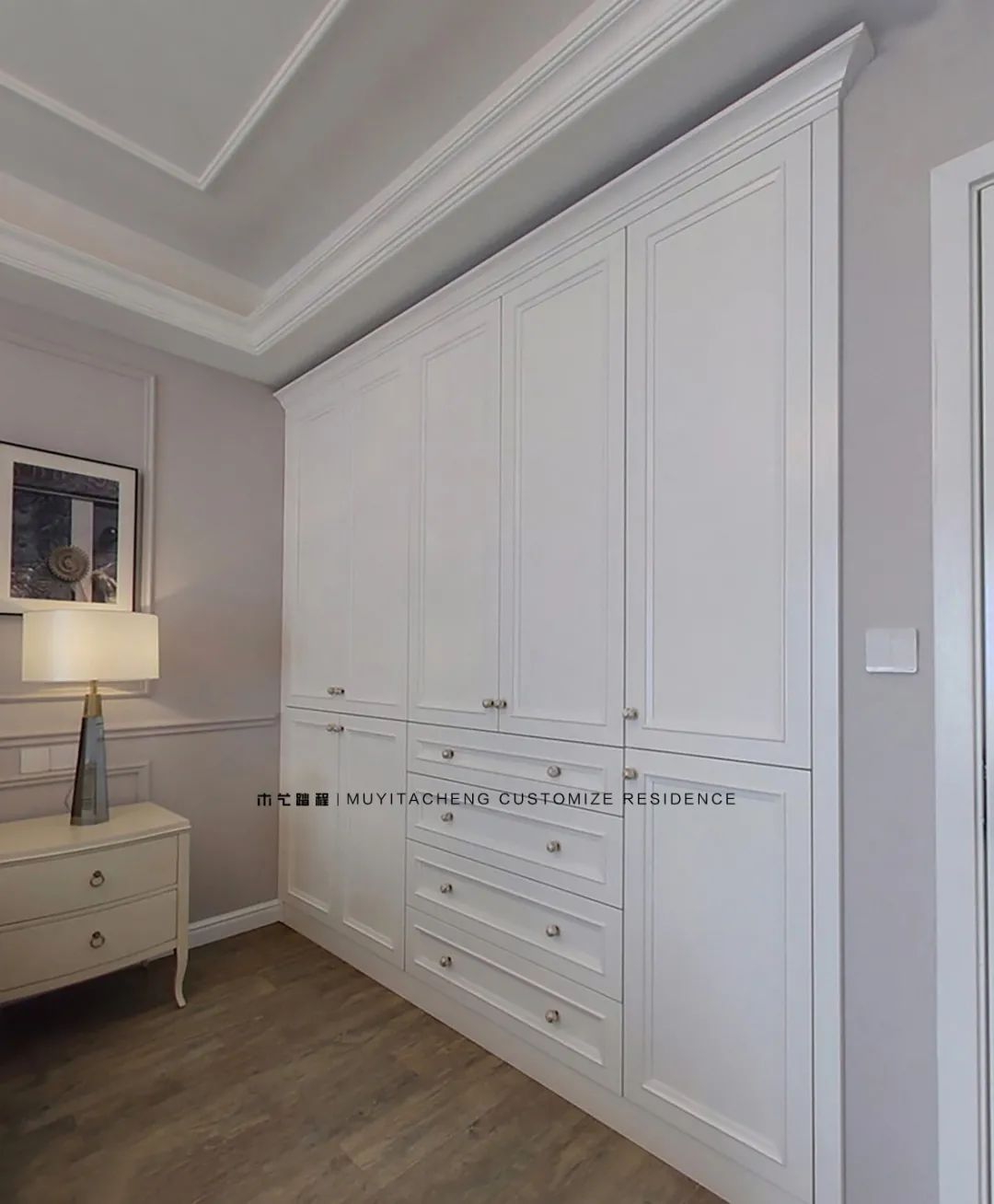 重庆渝北区两江新宸轻奢优雅家居设计丨中国重庆丨木艺踏程全屋定制-33