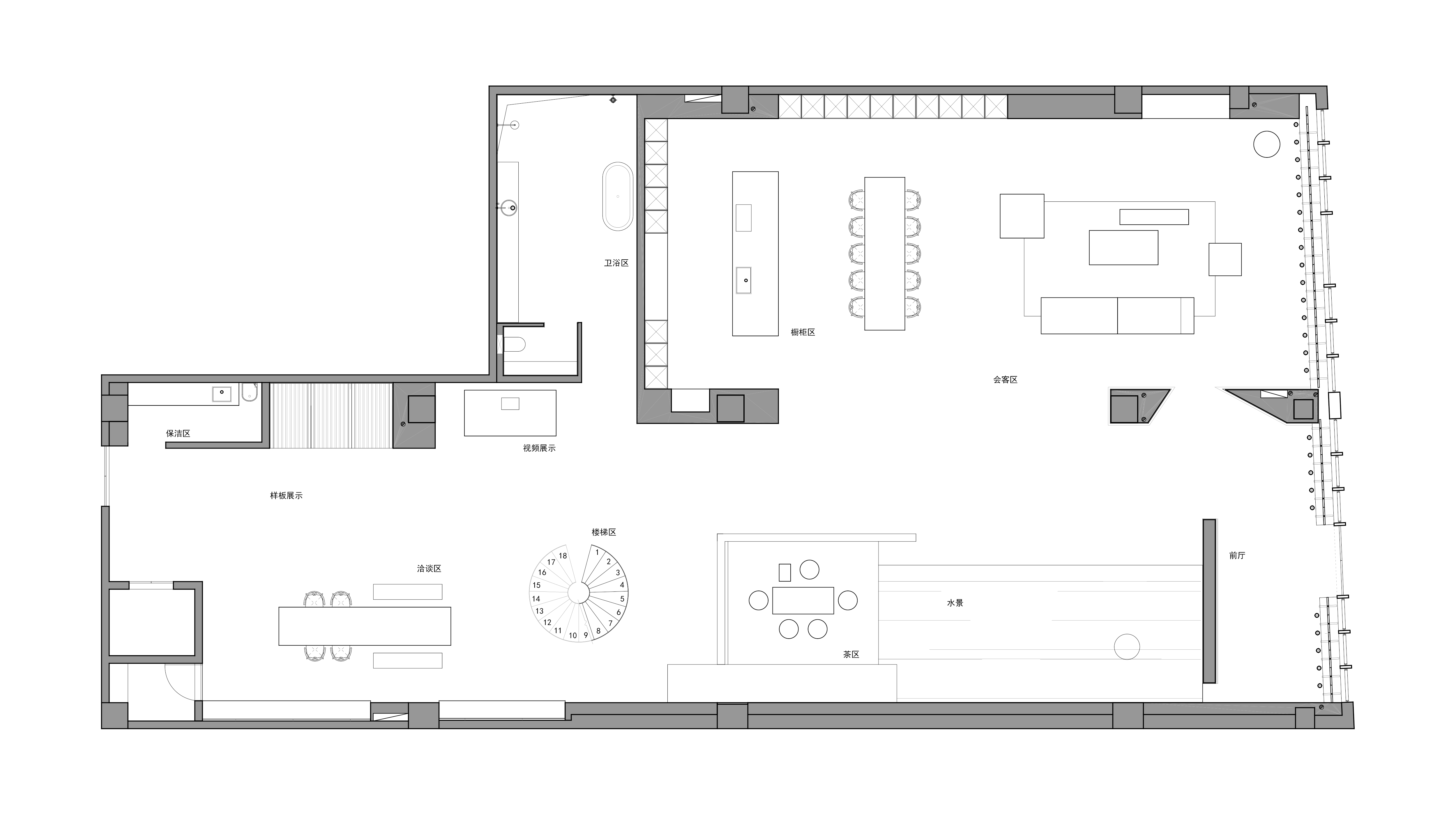 Inalco 城市展厅丨聿享设计事务所-64