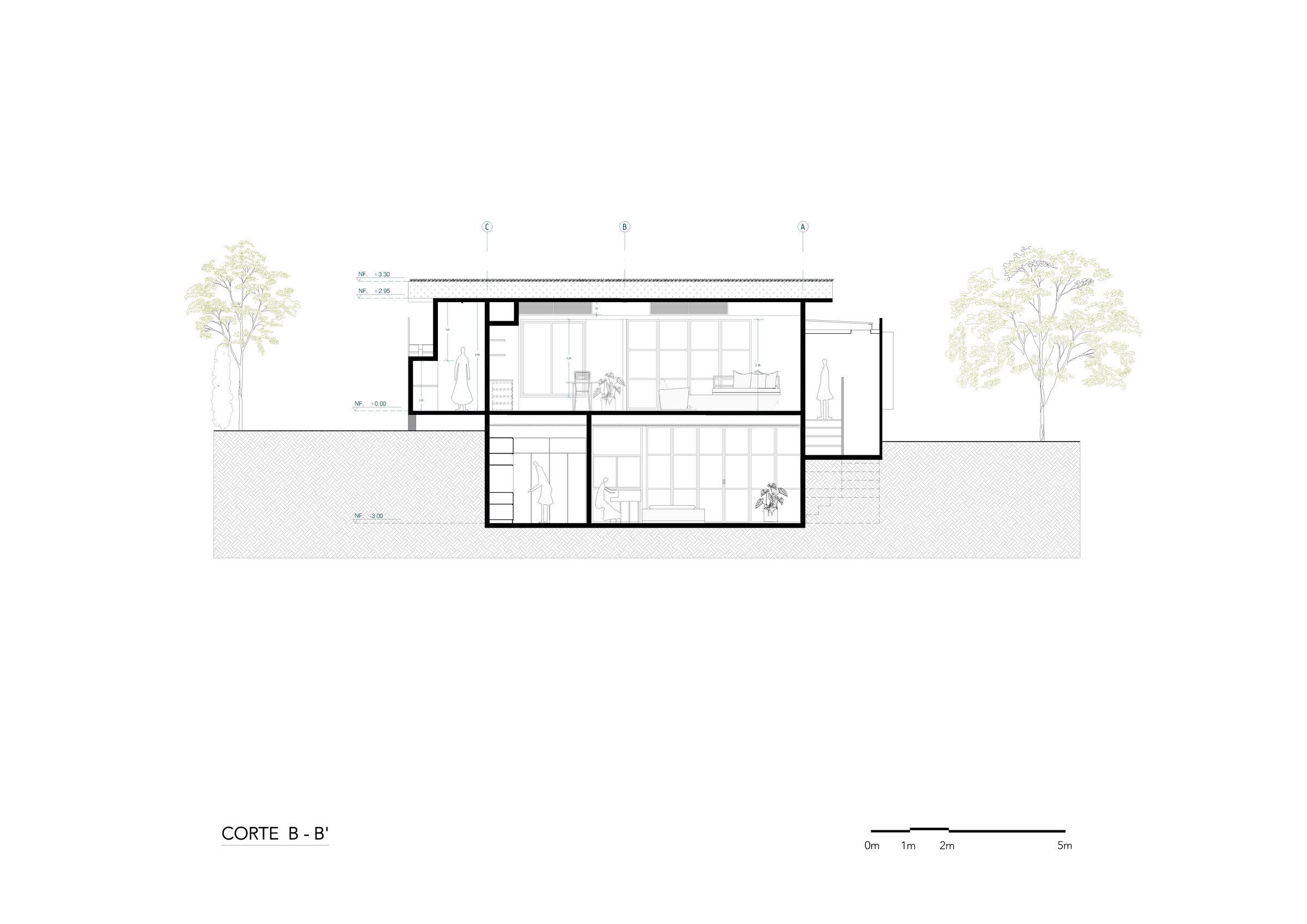 哥伦比亚湖畔木结构别墅丨esa Arquitectura-29
