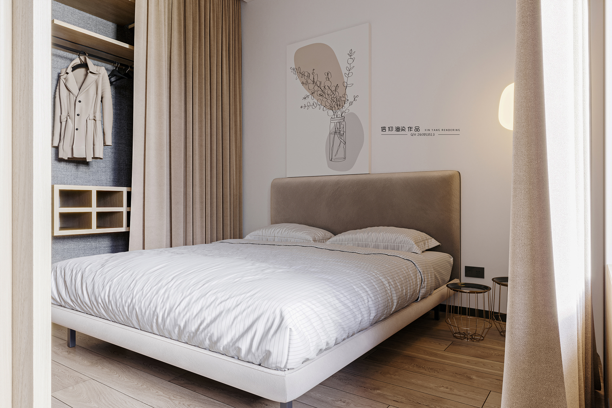 现代公寓的 CORONA 渲染艺术-2