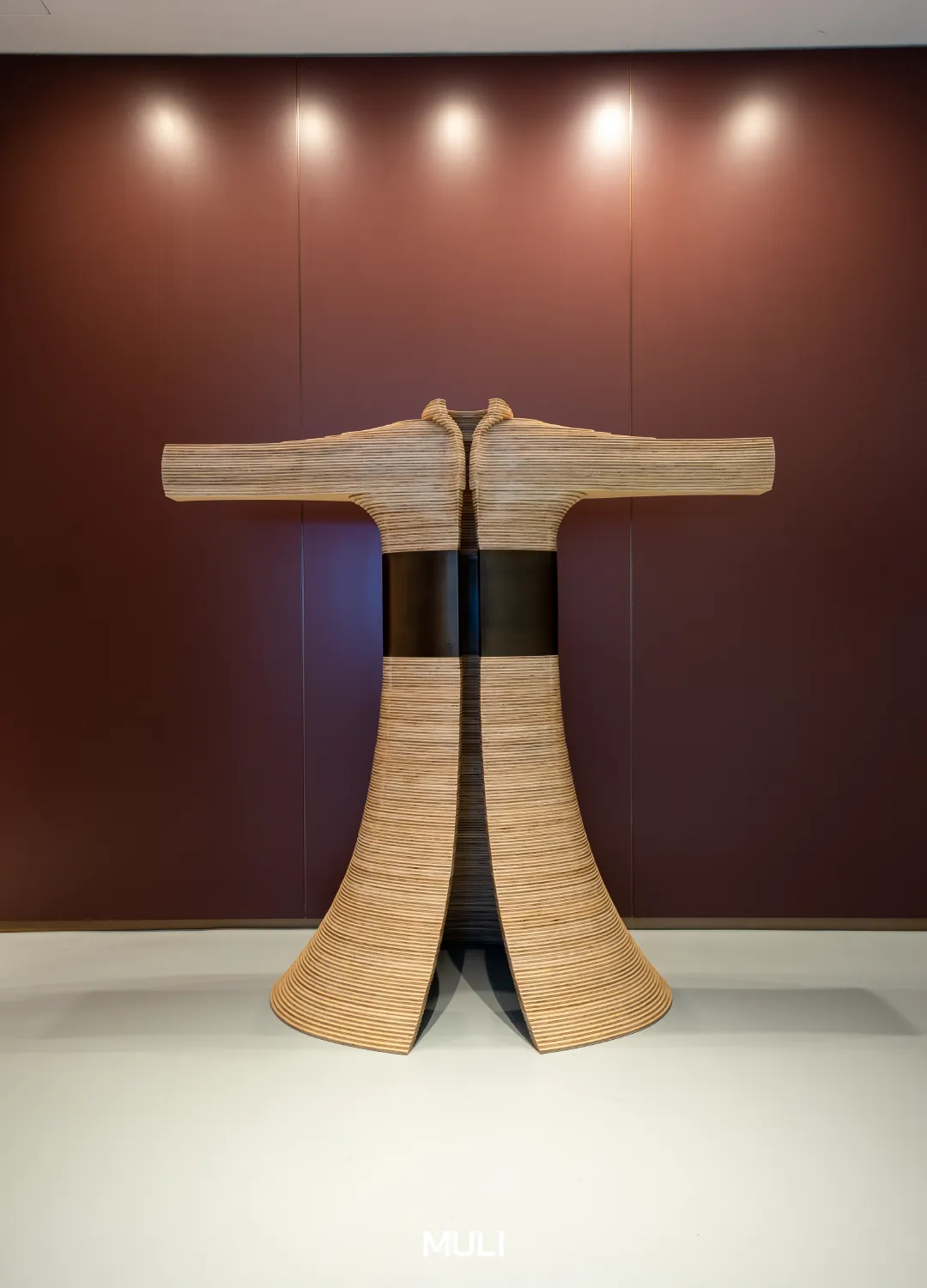 谷腾·三谷设计：新作｜木里木外潍坊高定体验店：智领鸢都，木启美好-6