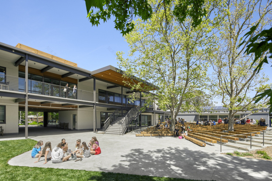 马克·戴学校——学习共享区和行政增建部分-9