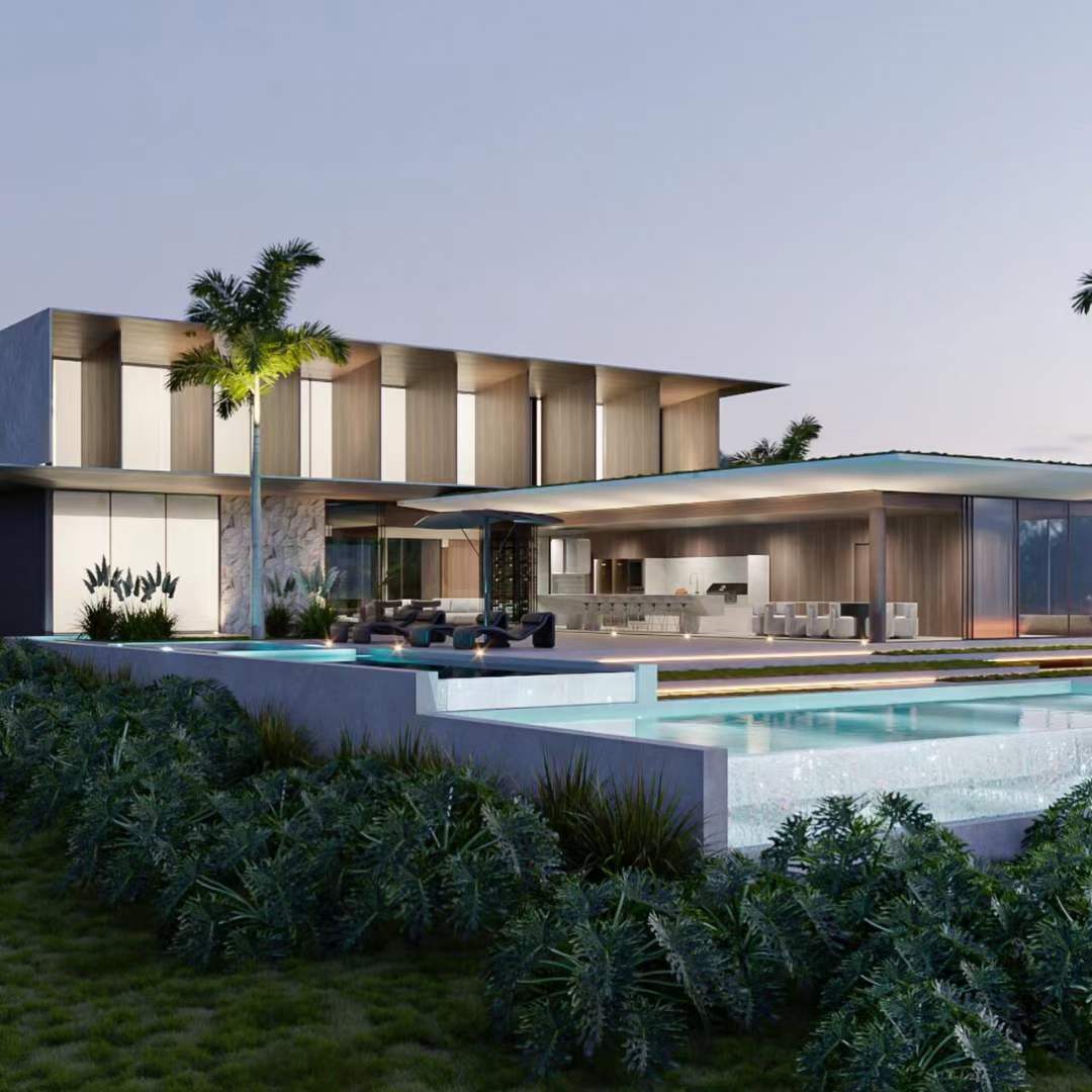 推荐一款足以惊艳全村人的现代别墅-4