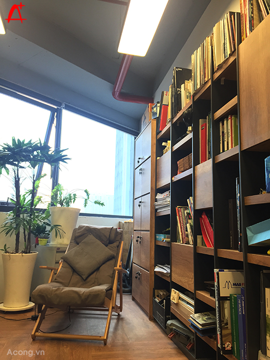 建筑A  Cộng公司办公室室内设计丨越南河内-21