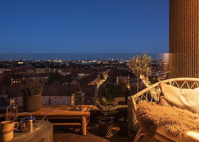 斯德哥尔摩顶层公寓，全景视野尽享瑞典首都风貌-32