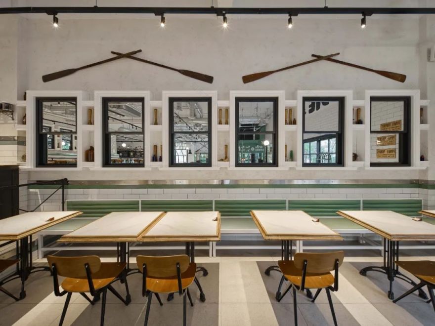 复古餐厅 MOMOKO PARK 的艺术之旅丨中国上海丨上海南瓜先生空间设计事务所&硬茧-20