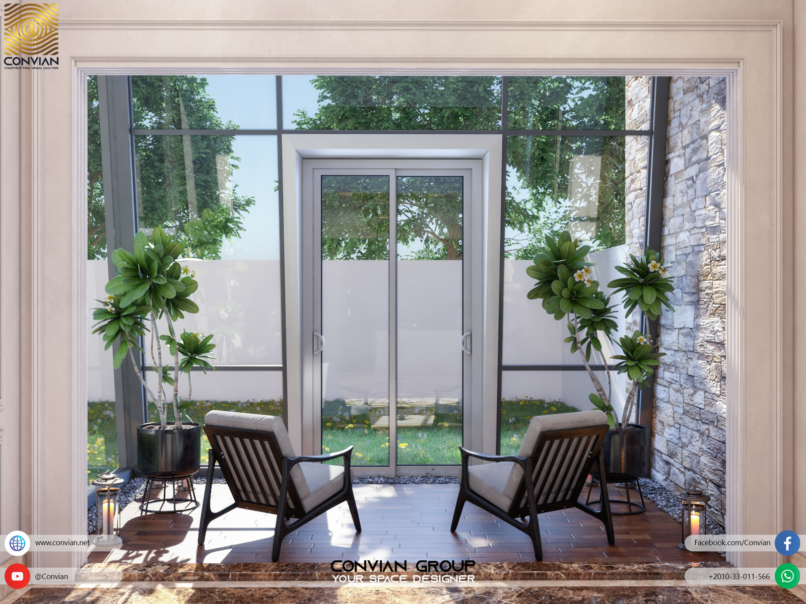 Neo-Classic Villa Reception-11