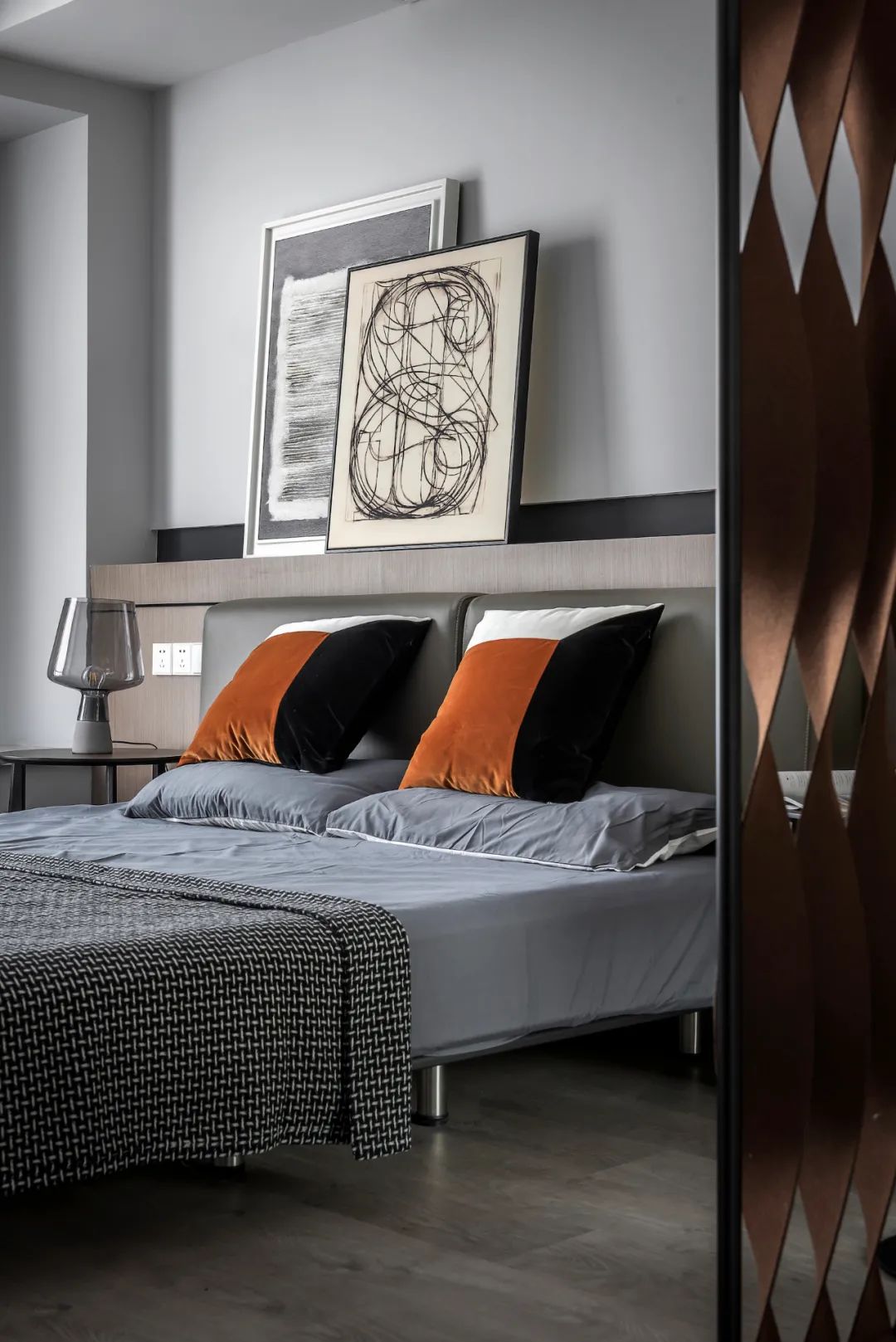 三十度灰，线条叠绘的高级空间 | 皋邸设计-20