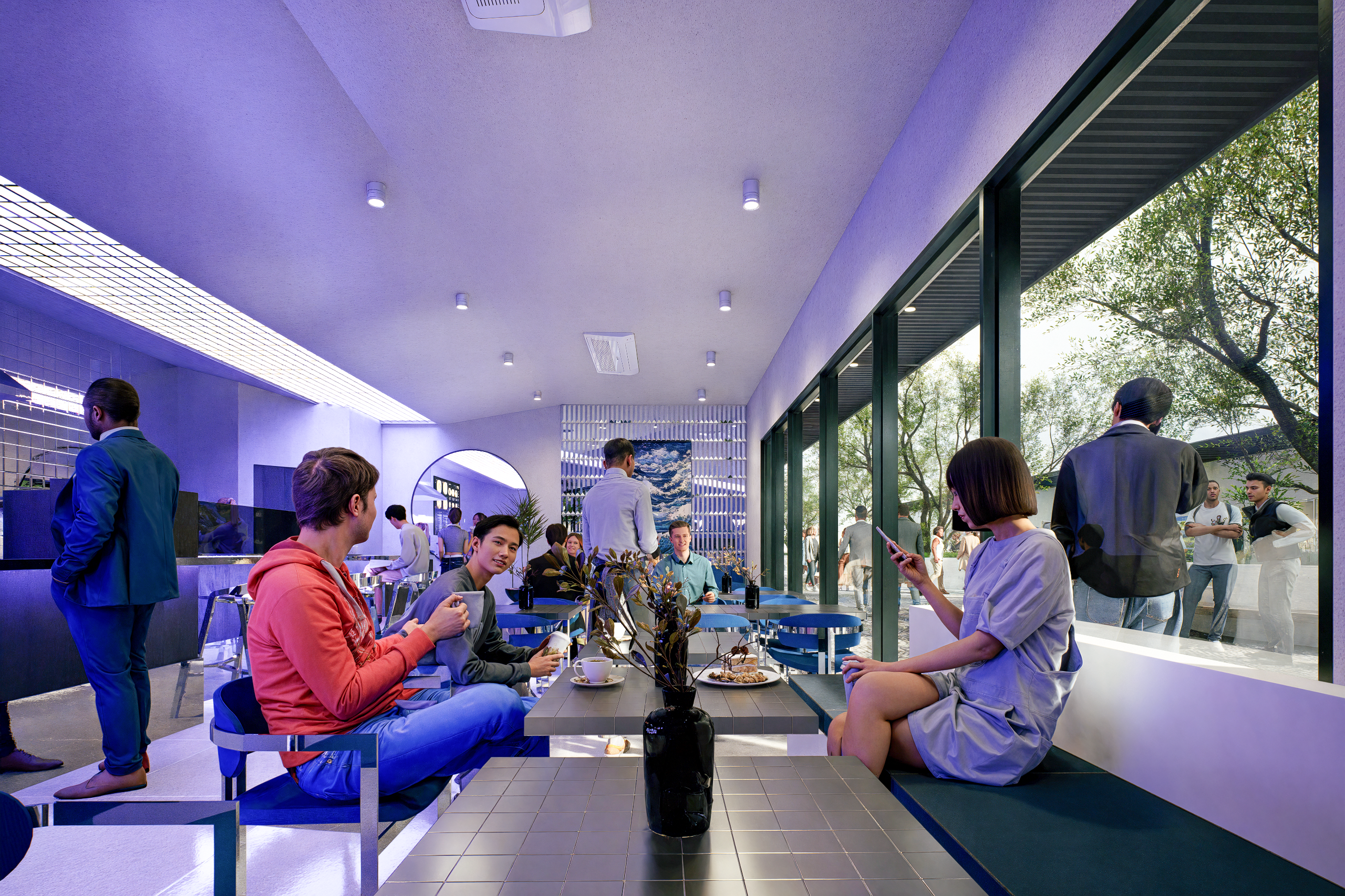 Modern Minimalist Coffee Shop | Interior Design-2