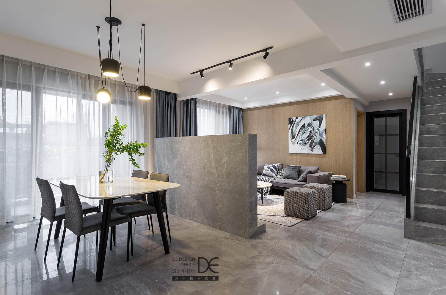 跃层空间,成长型家居设计-30