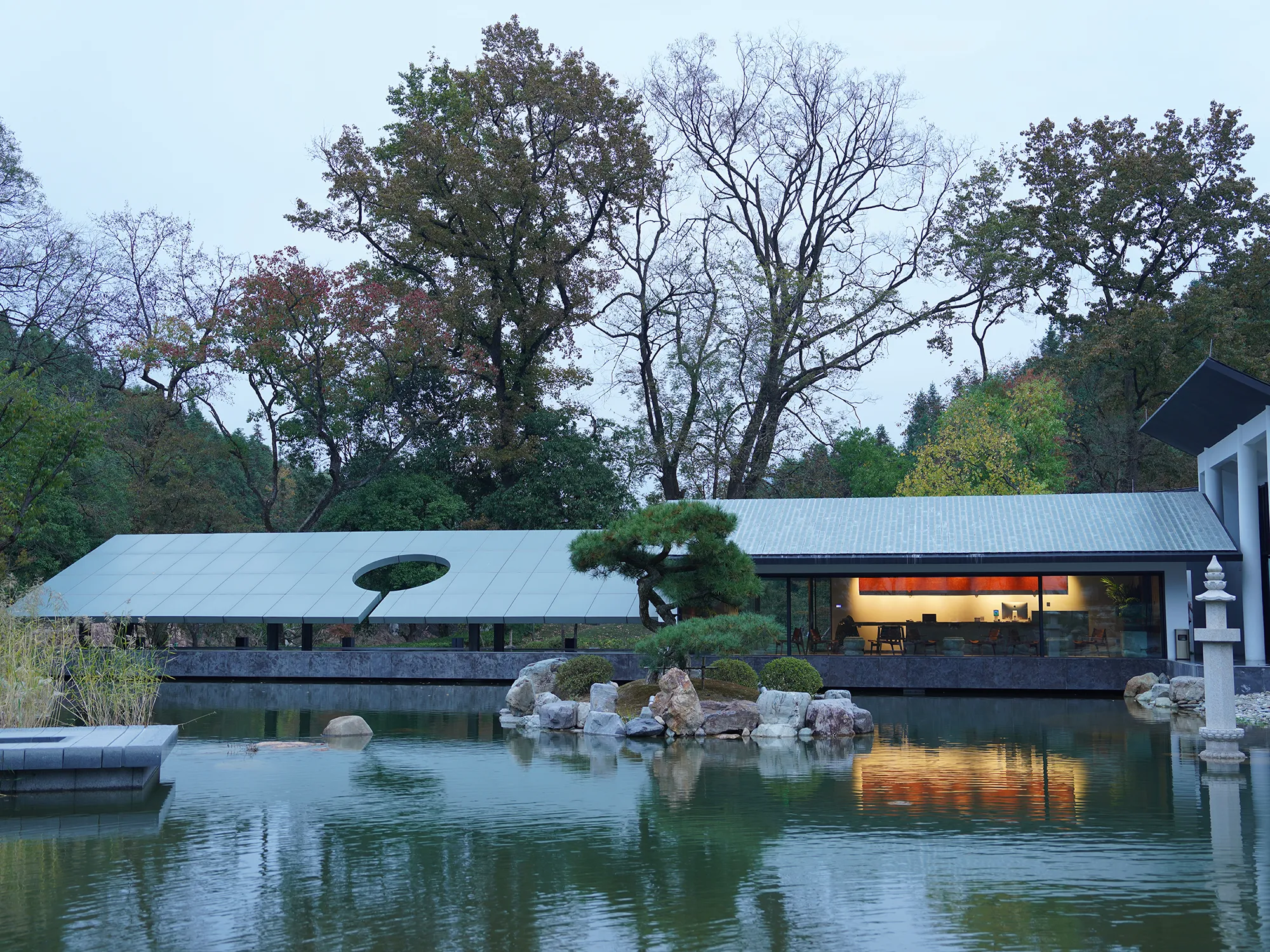 悉昙酒店部分庭院及公区设计丨丈山造园设计事务所-172