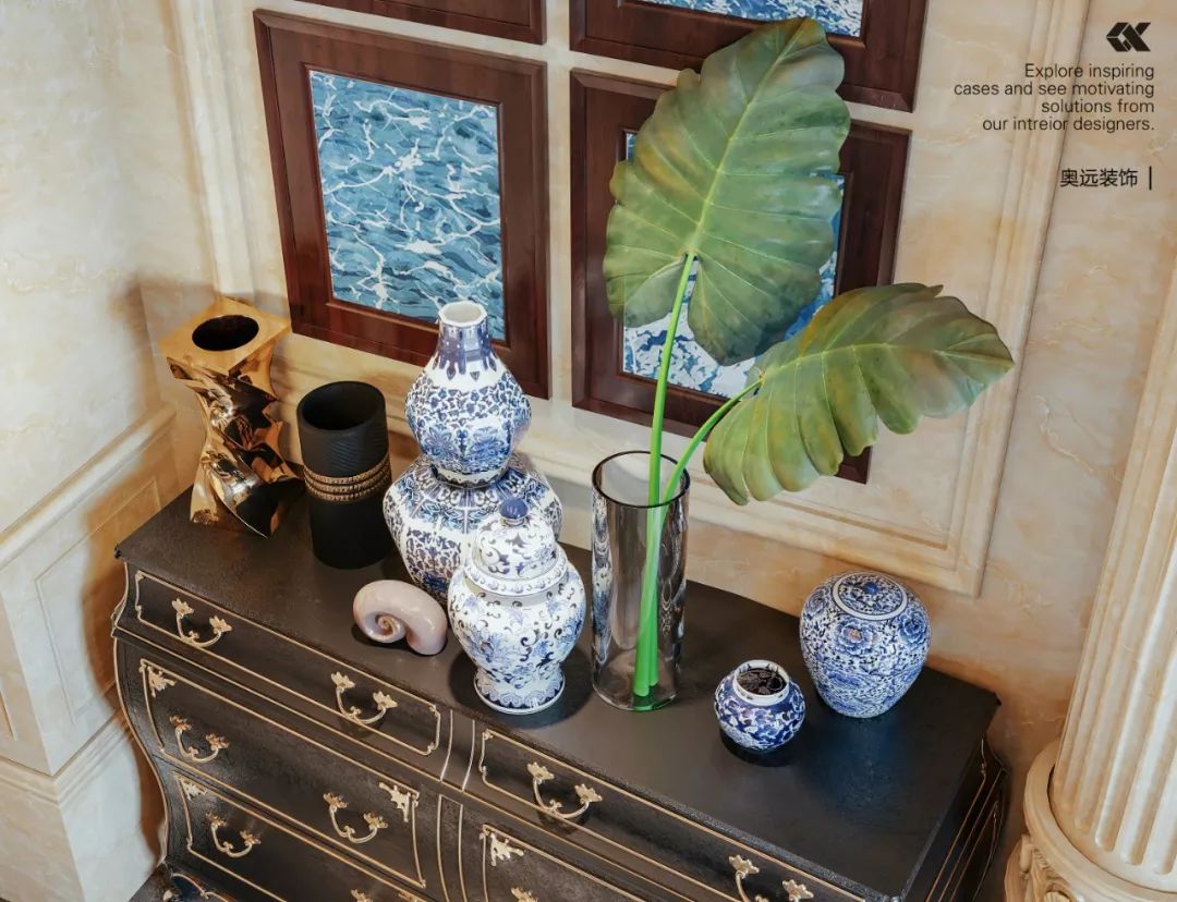 欧式轻奢，浙江嘉善大树星岛别墅设计-18