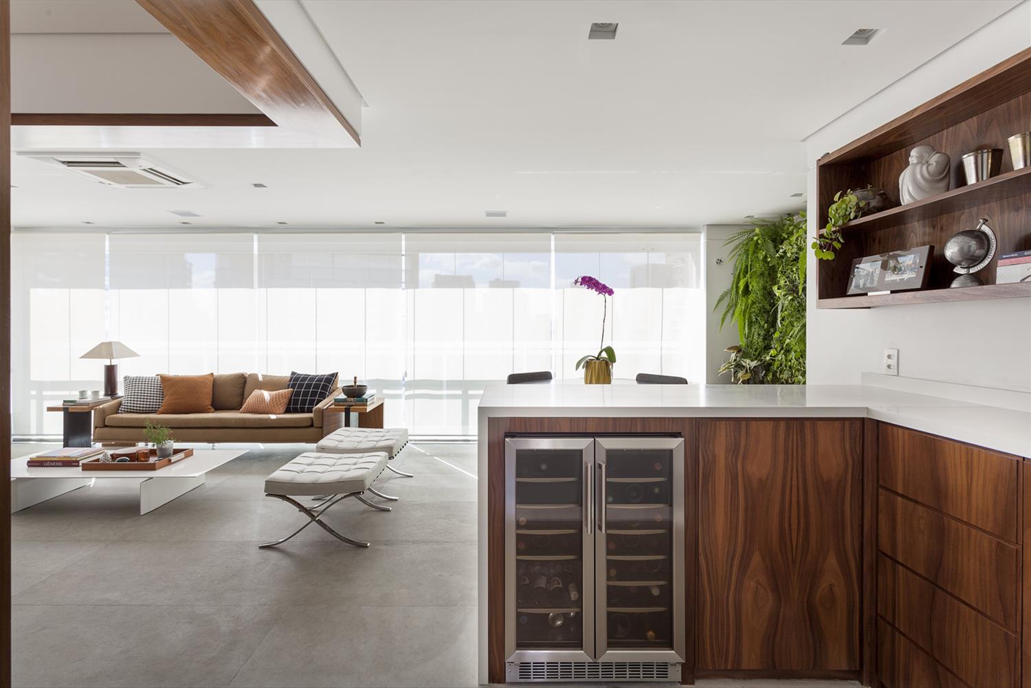 巴西 SP 绿色住宅 | 垂直花园与温馨家庭空间-9