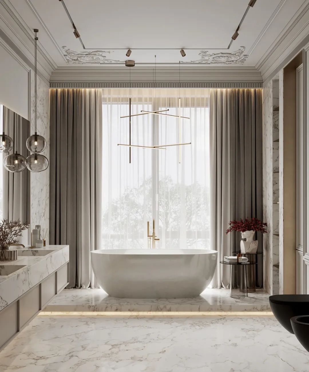 现代轻奢别墅丨Ruslanovna-43