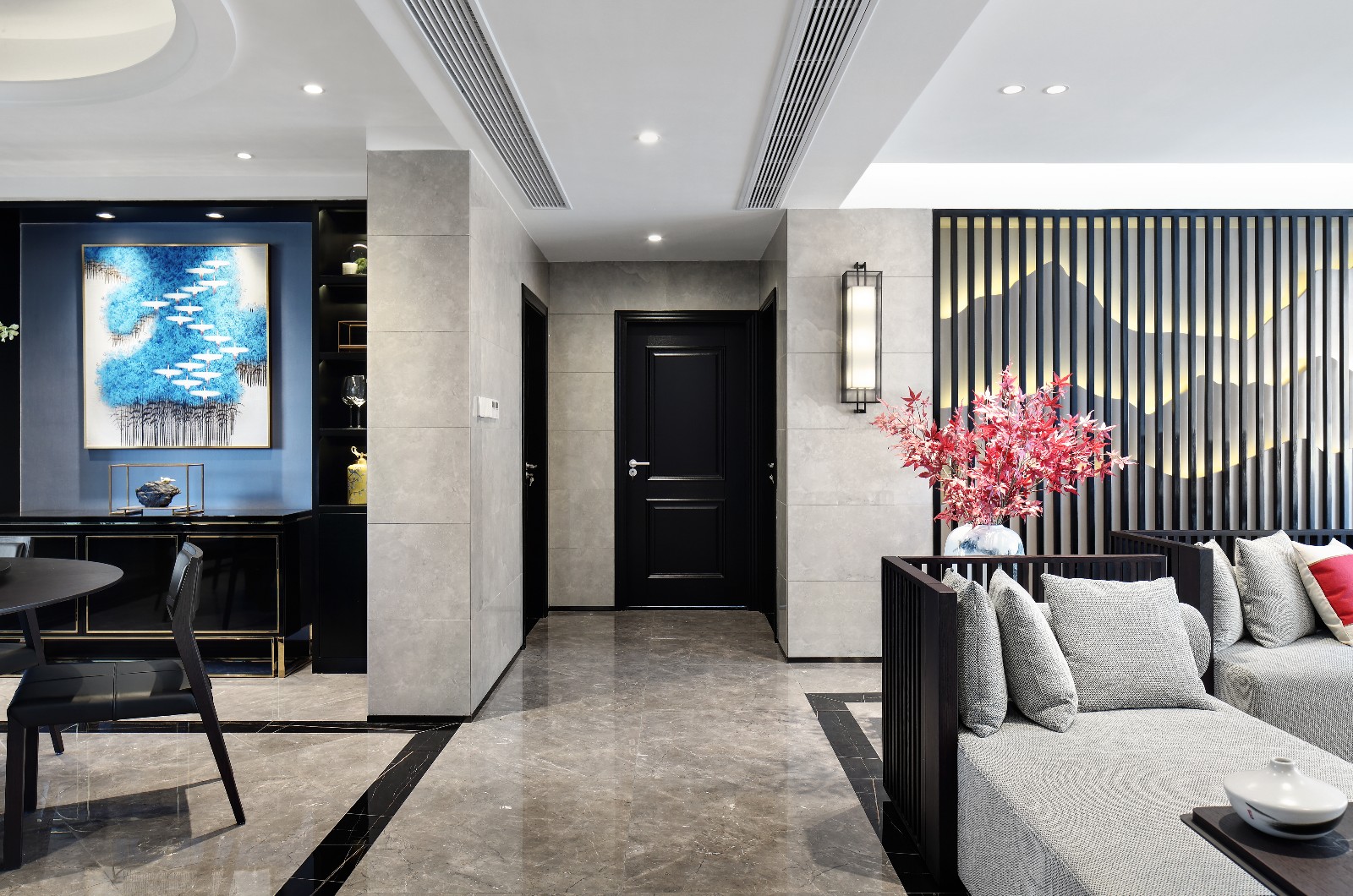 理想城 280m²楼中楼私宅 易.儒空间 Design-14