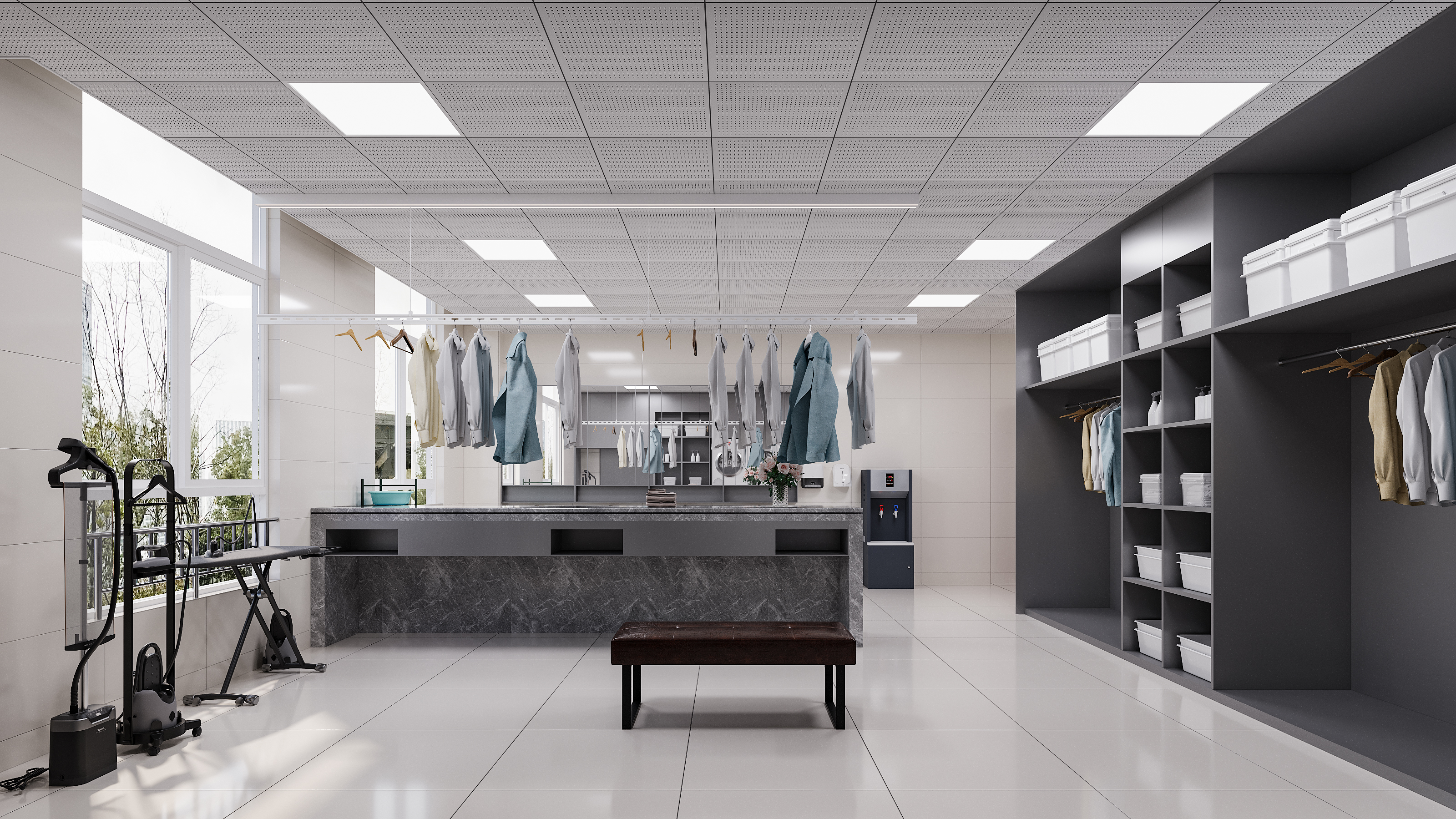 消防队办公空间改造-4