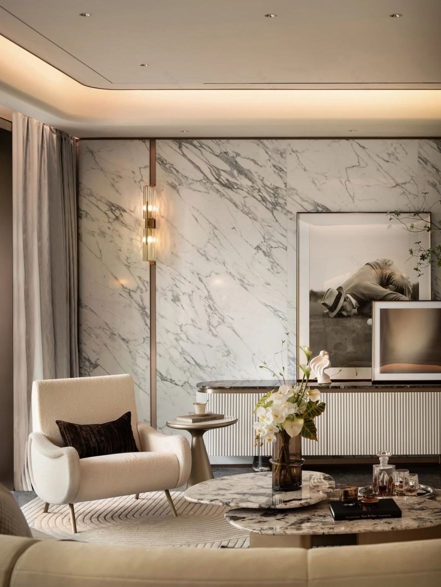 华润置地长隆万博悦府 204 户型样板间丨中国广州丨李益中空间设计-3