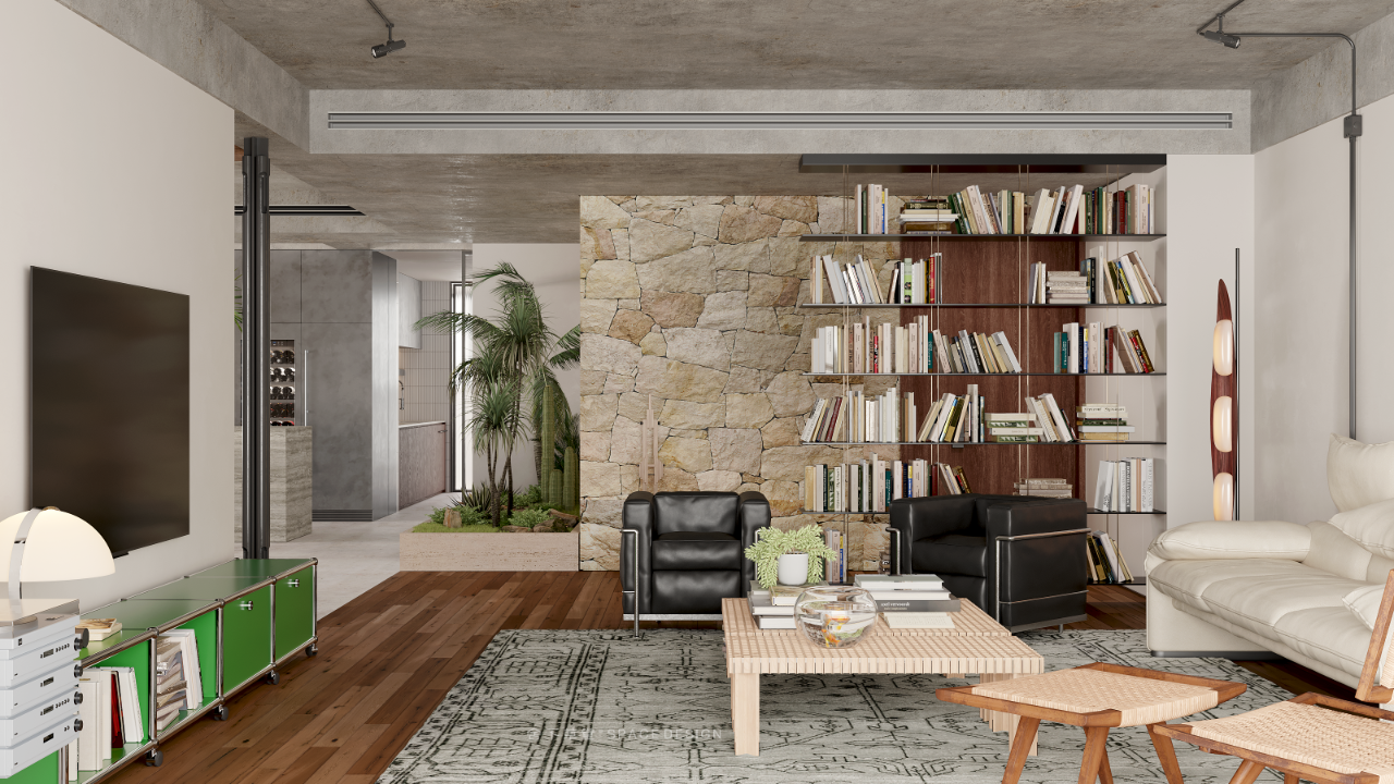 广州天銮公寓设计丨中国广州丨舍下草堂-19