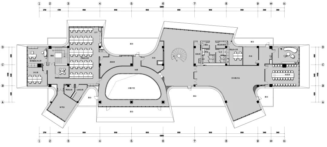  易和室内设计丨杭州湾祥源漫城销售中心室内设计 丨中国浙江-33