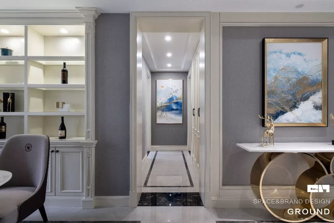 景隆公馆美式轻奢风,胡彬彬打造精致生活空间-18