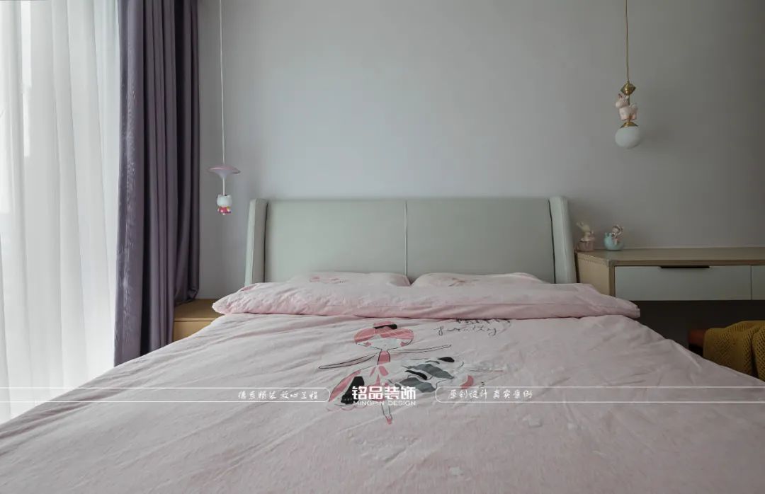 橙灰空间 · 160 方现代平层设计丨铭品装饰-49