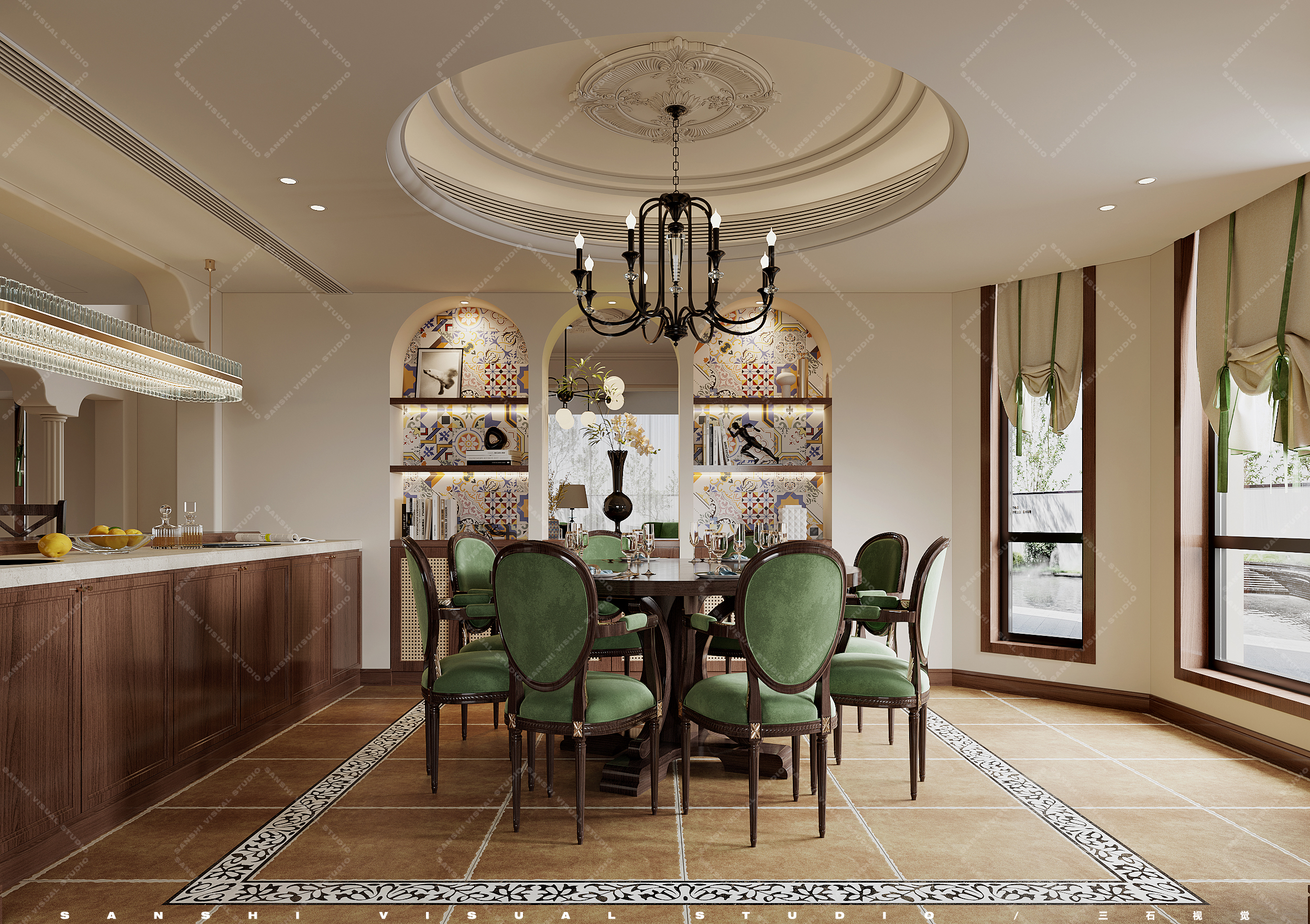 复古美式别墅-0