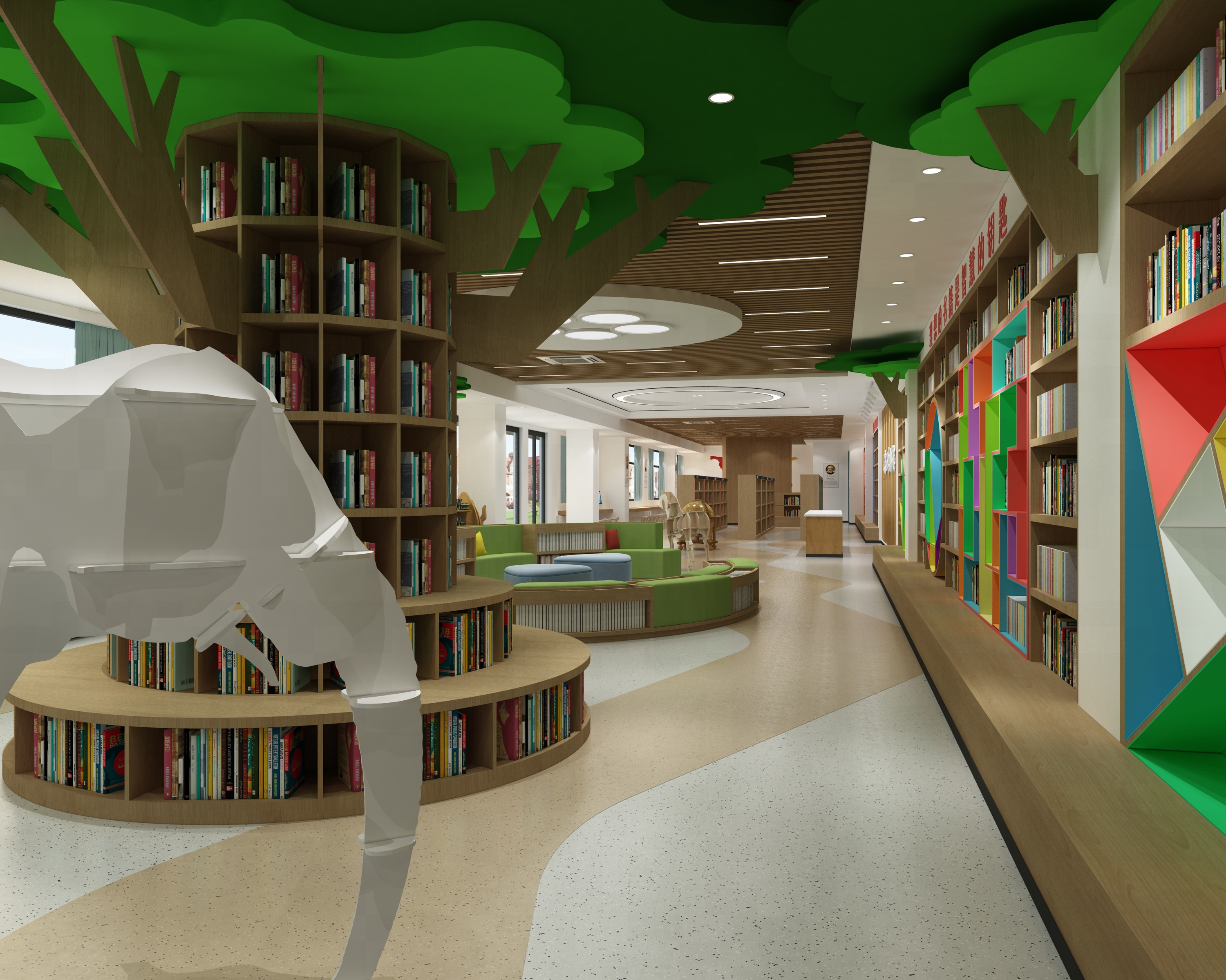 文泉小学图书馆-6