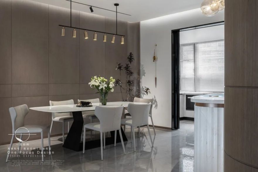 弧度中的温暖港湾·245㎡现代家居设计丨中国深圳丨深圳一度经纬设计-53