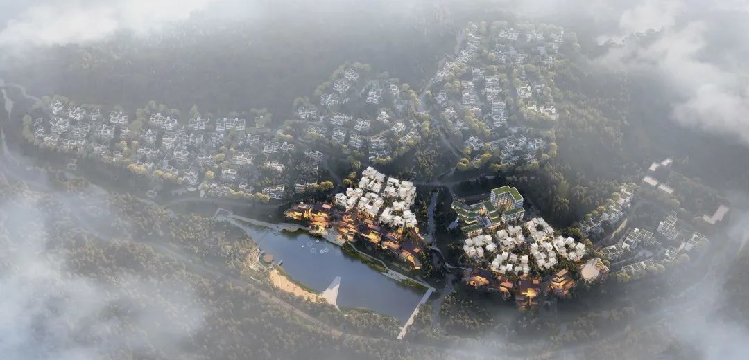 秦岭“湖光山舍”商业小镇丨中国安康丨AAD长厦安基工程设计-8