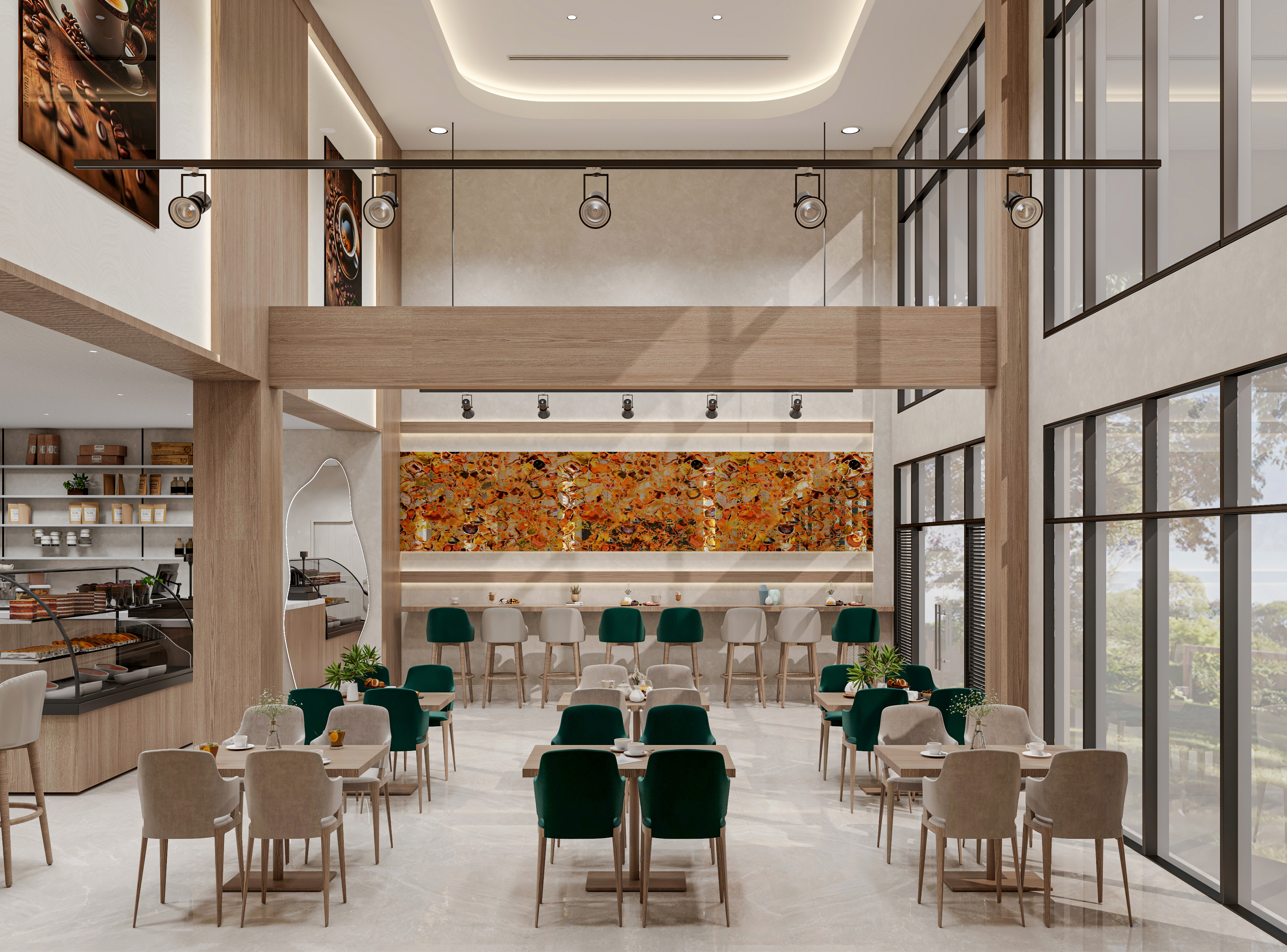 Coffee Shop Design In KSA.-7