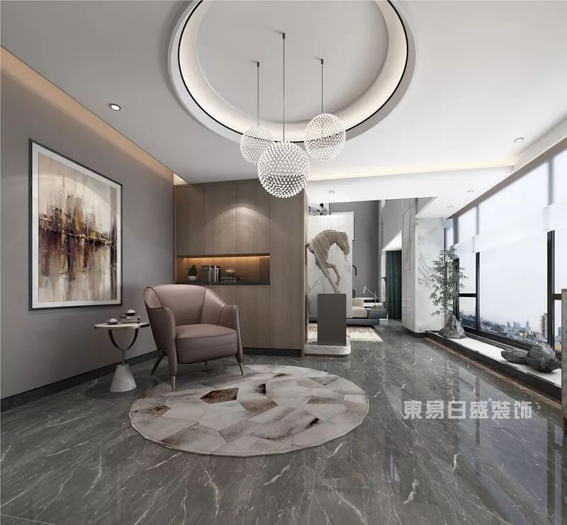 案例 | 380㎡现代风格，心若自由，如沐长风~-41